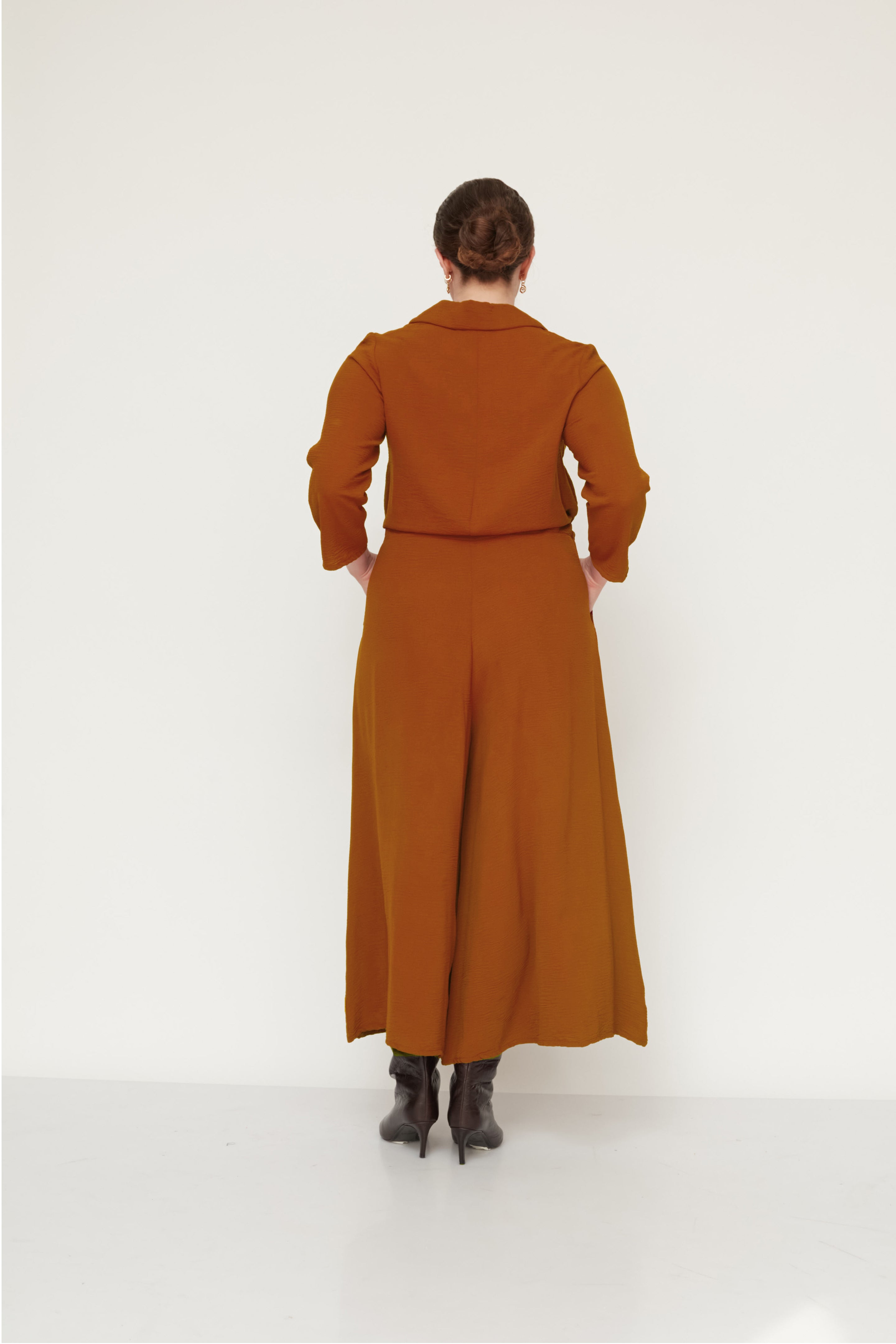 EVER JUMPSUIT MUSTARD