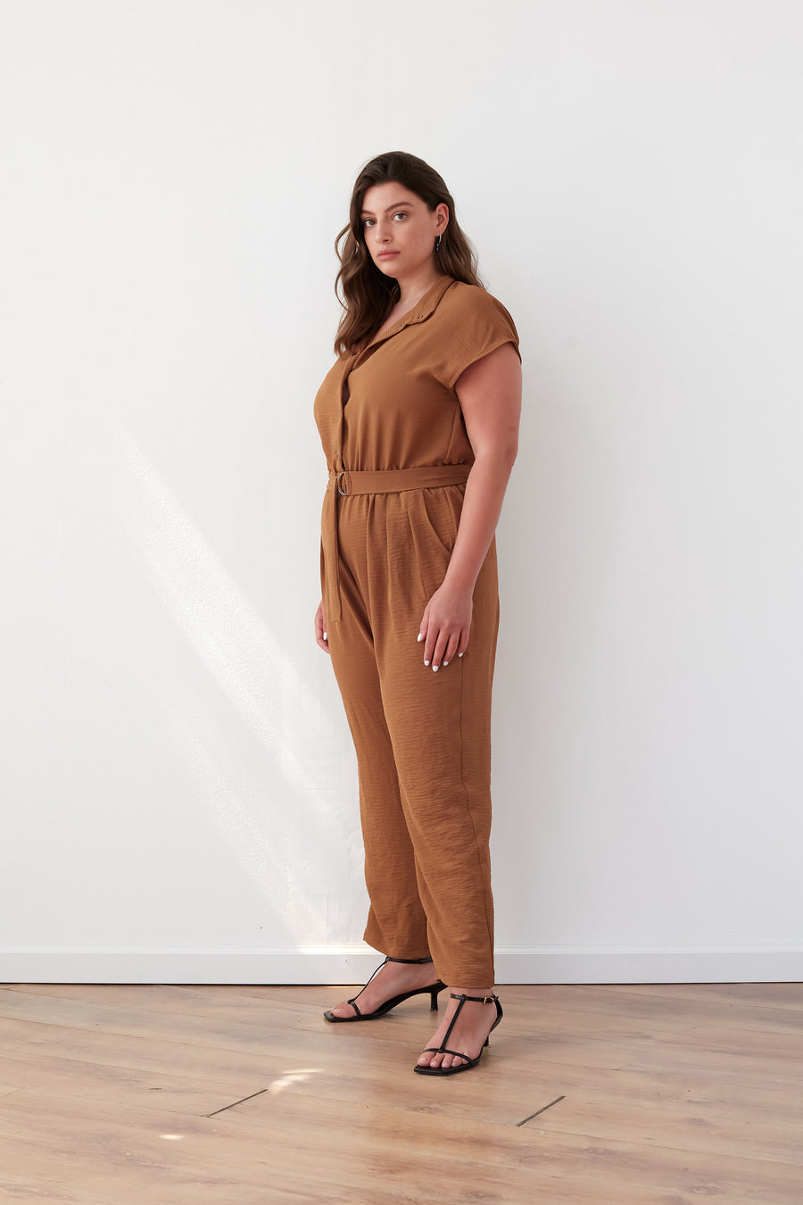 CIRRUS JUMPSUIT CAMEL