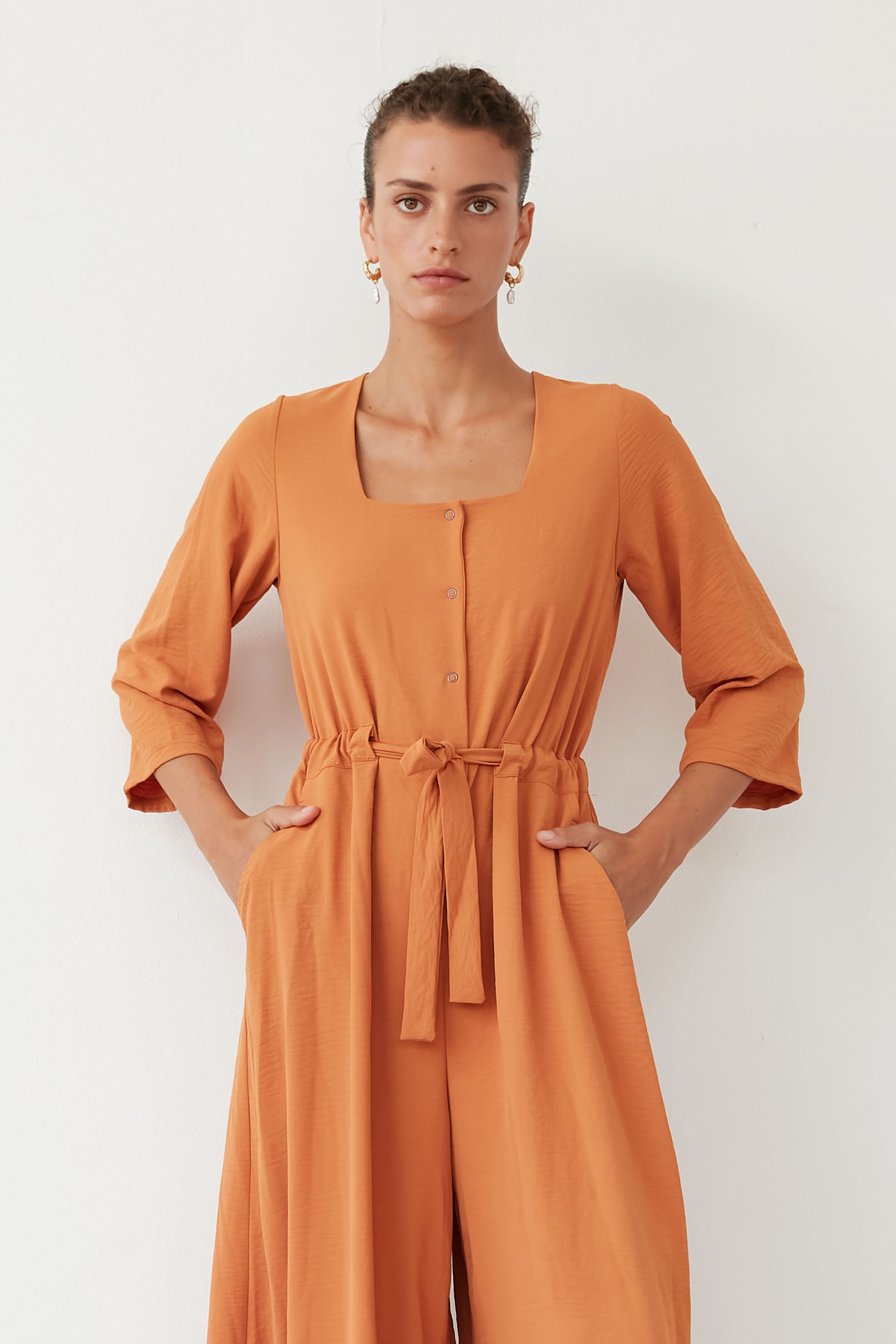 JHON JUMPSUIT MUSTARD