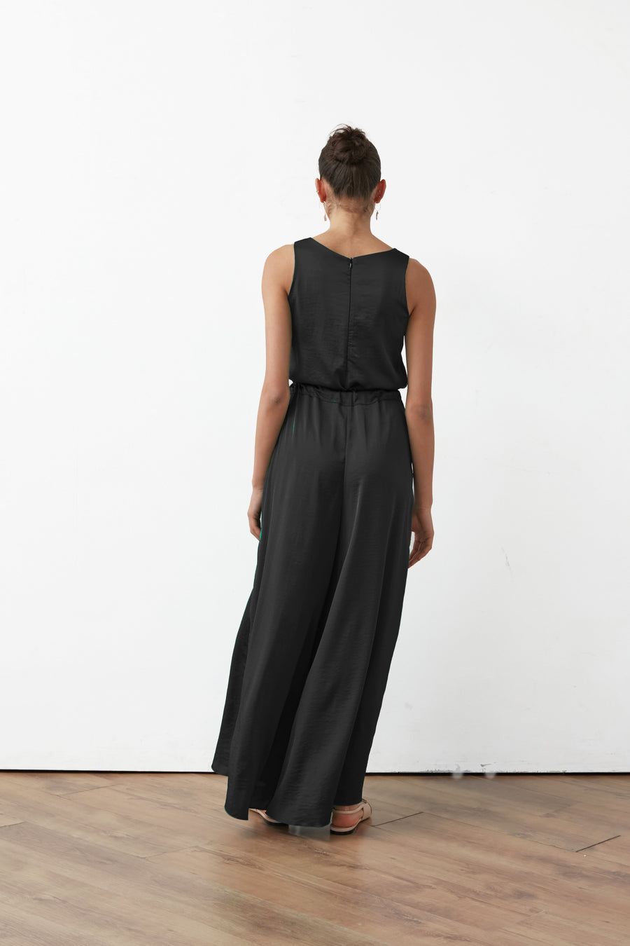 ALTO JUMPSUIT SATIN BLACK