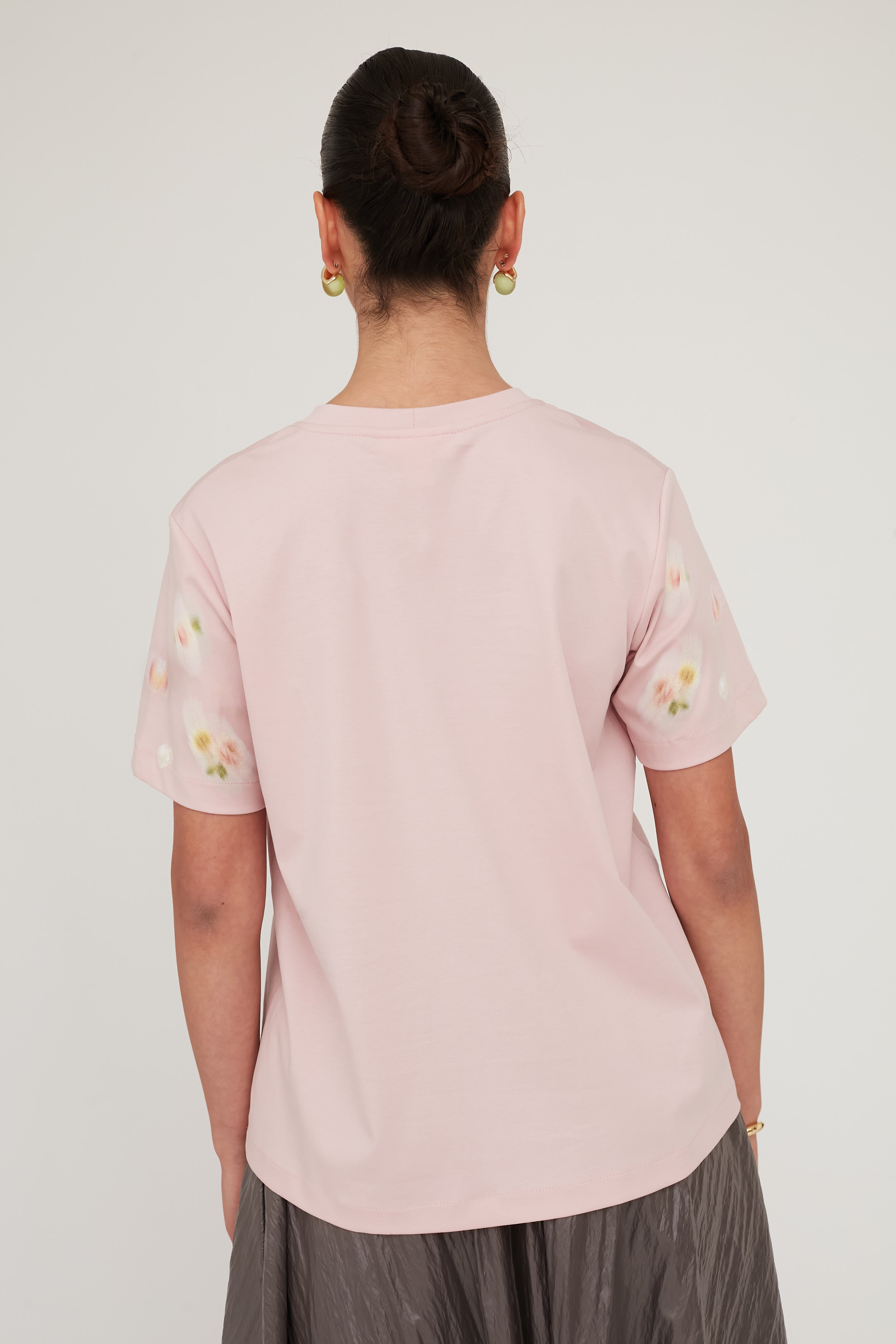 BLURRY T TOP LIGHT PINK