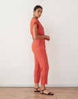 MONET JUMPSUIT CORAL