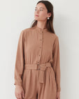 TIMELESS JUMPSUIT CAMEL