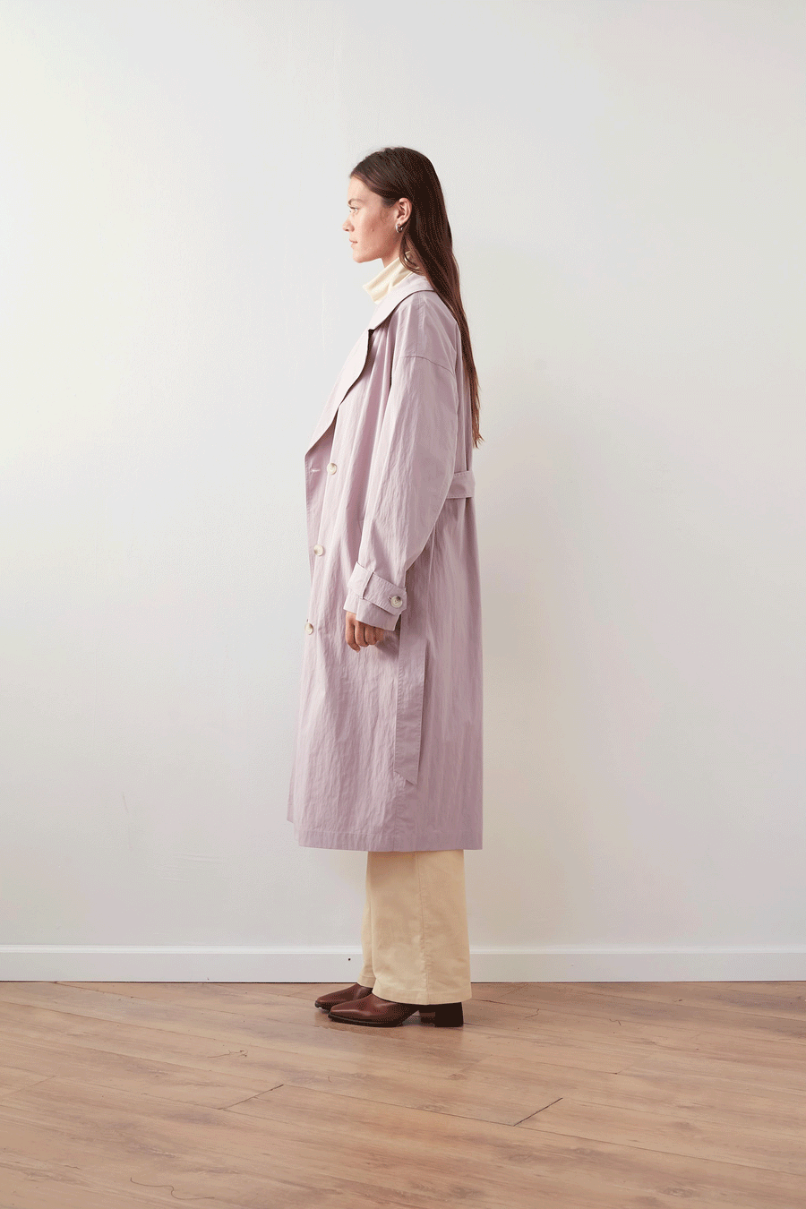 ANY-TIME TRENCH COAT PURPLE