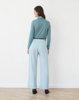 SUNSET TROUSERS SMOKY LIGHT BLUE