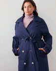 ANY-TIME TRENCH COAT NAVY