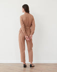 TIMELESS JUMPSUIT CAMEL