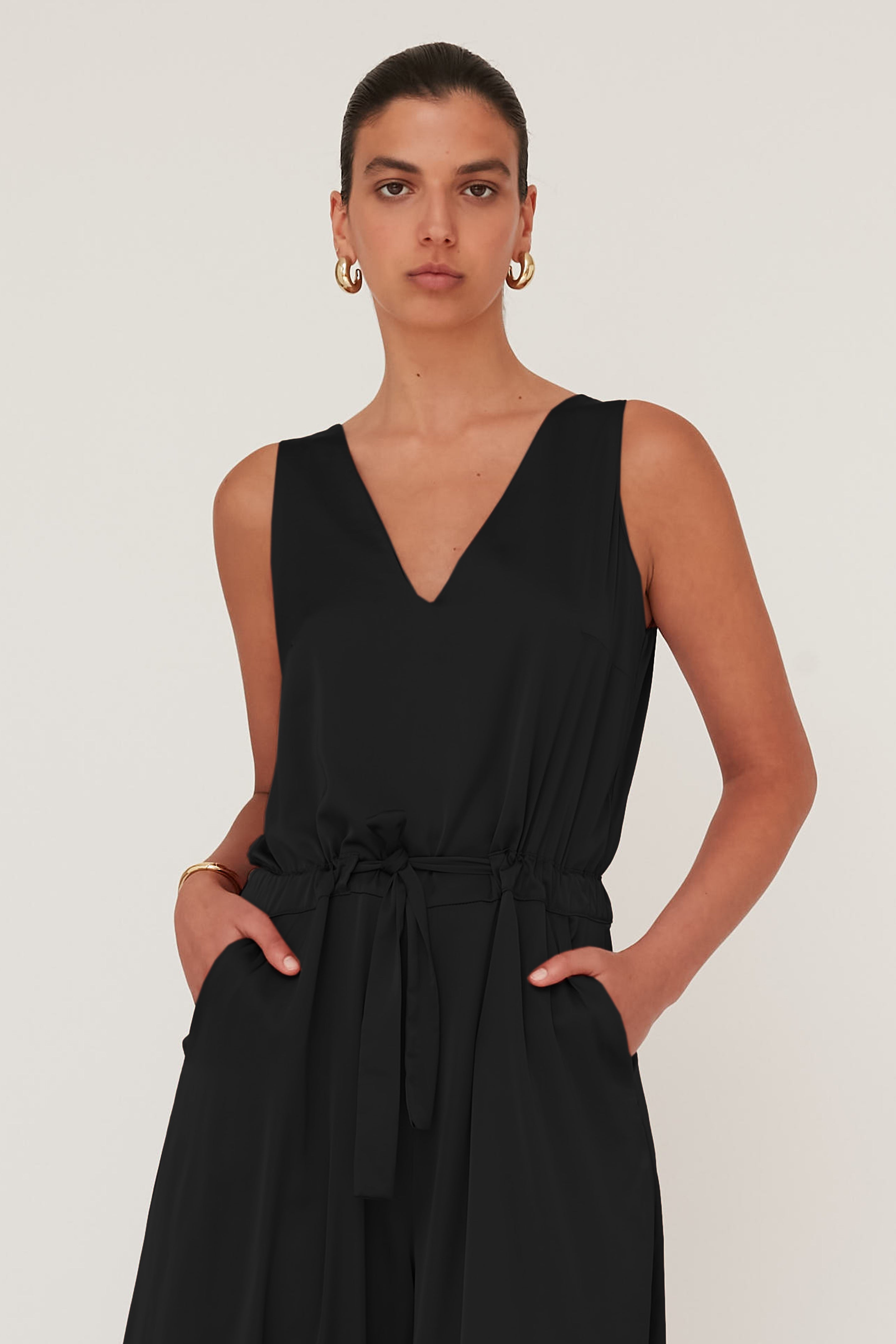 LIGHT JUMPSUIT BLACK