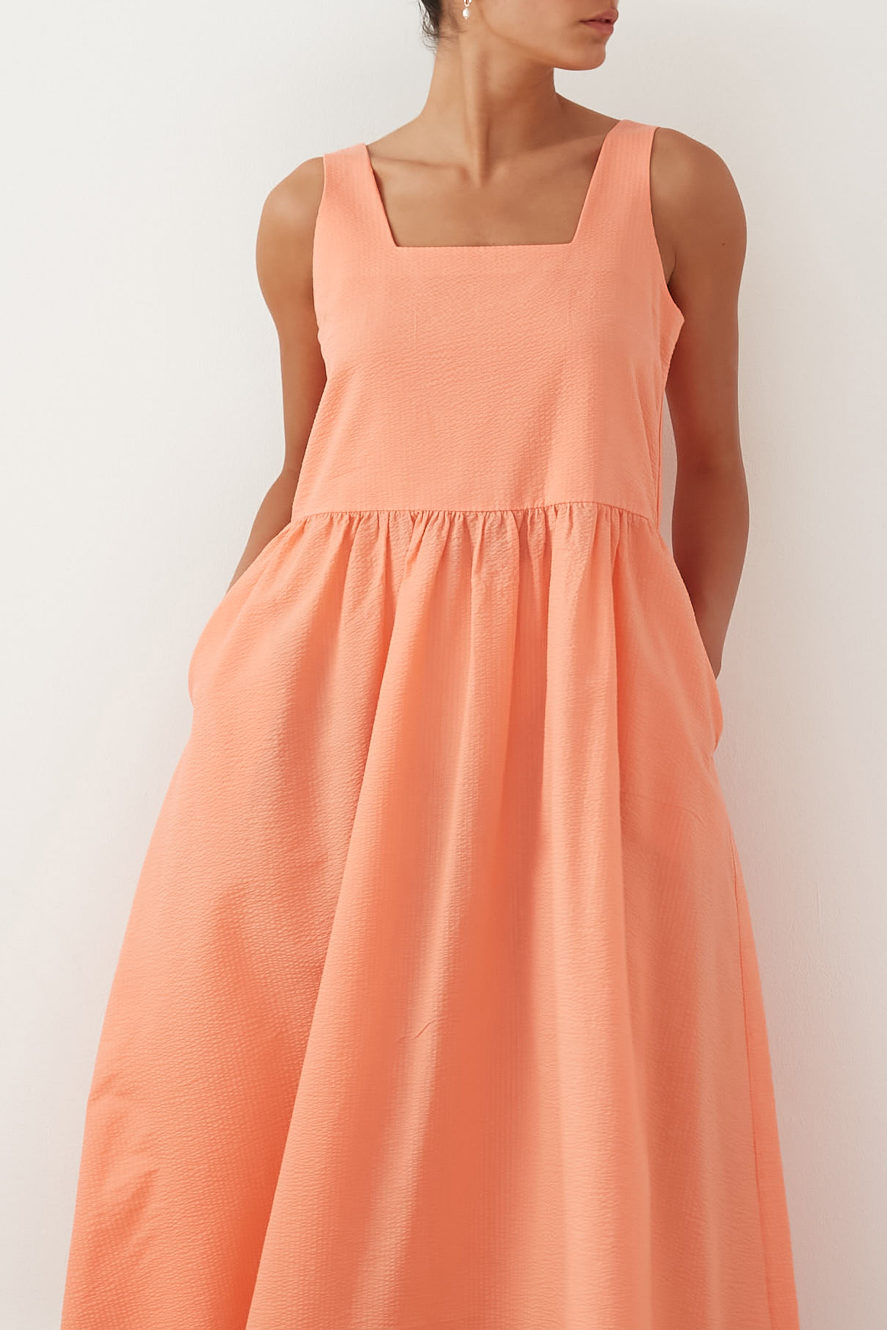 ISLA DRESS PEACH