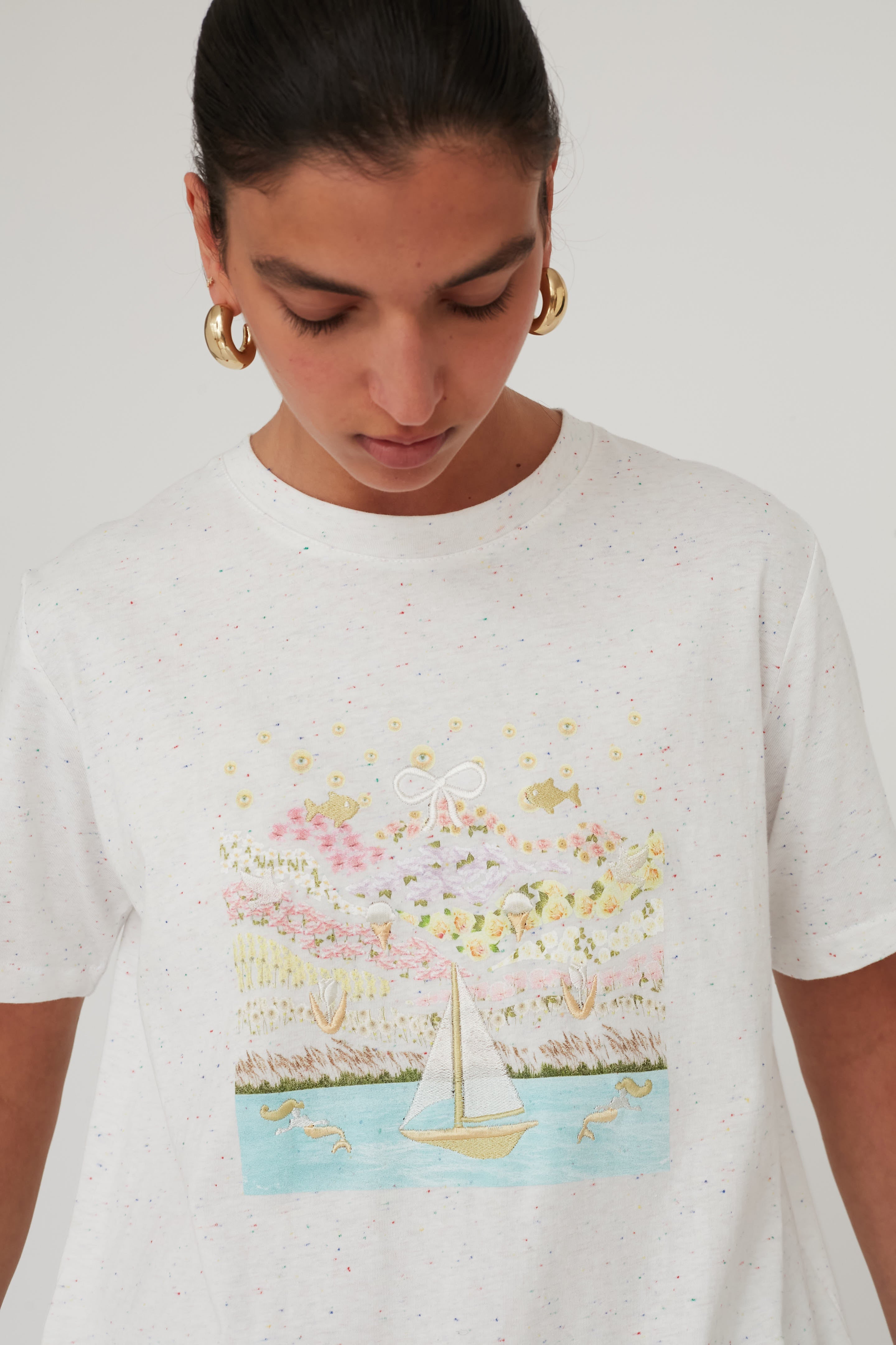 PEARL DREAM T TOP WHITE