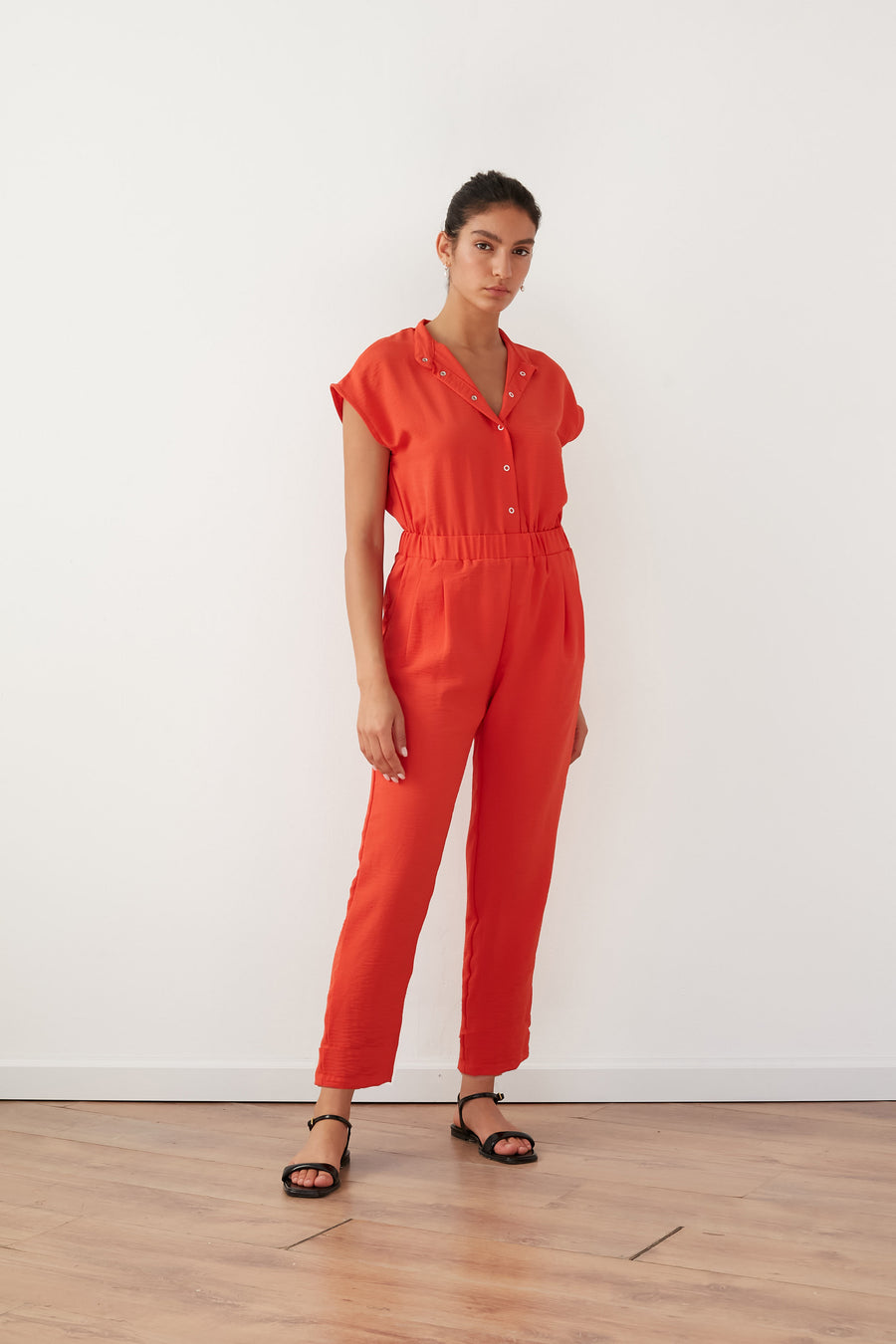 CIRRUS JUMPSUIT RED