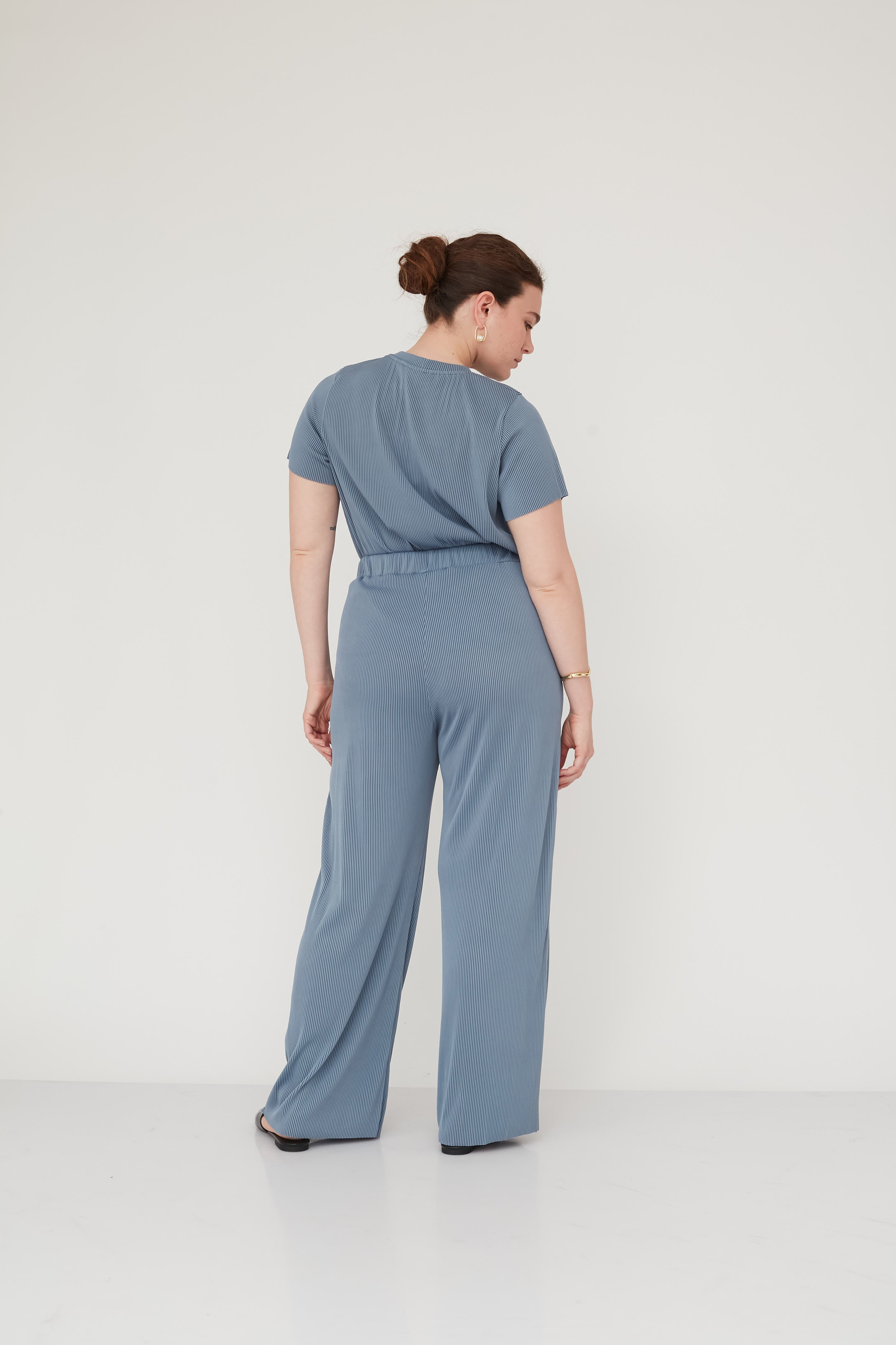 מכנס פליסה DEEP תכלת 