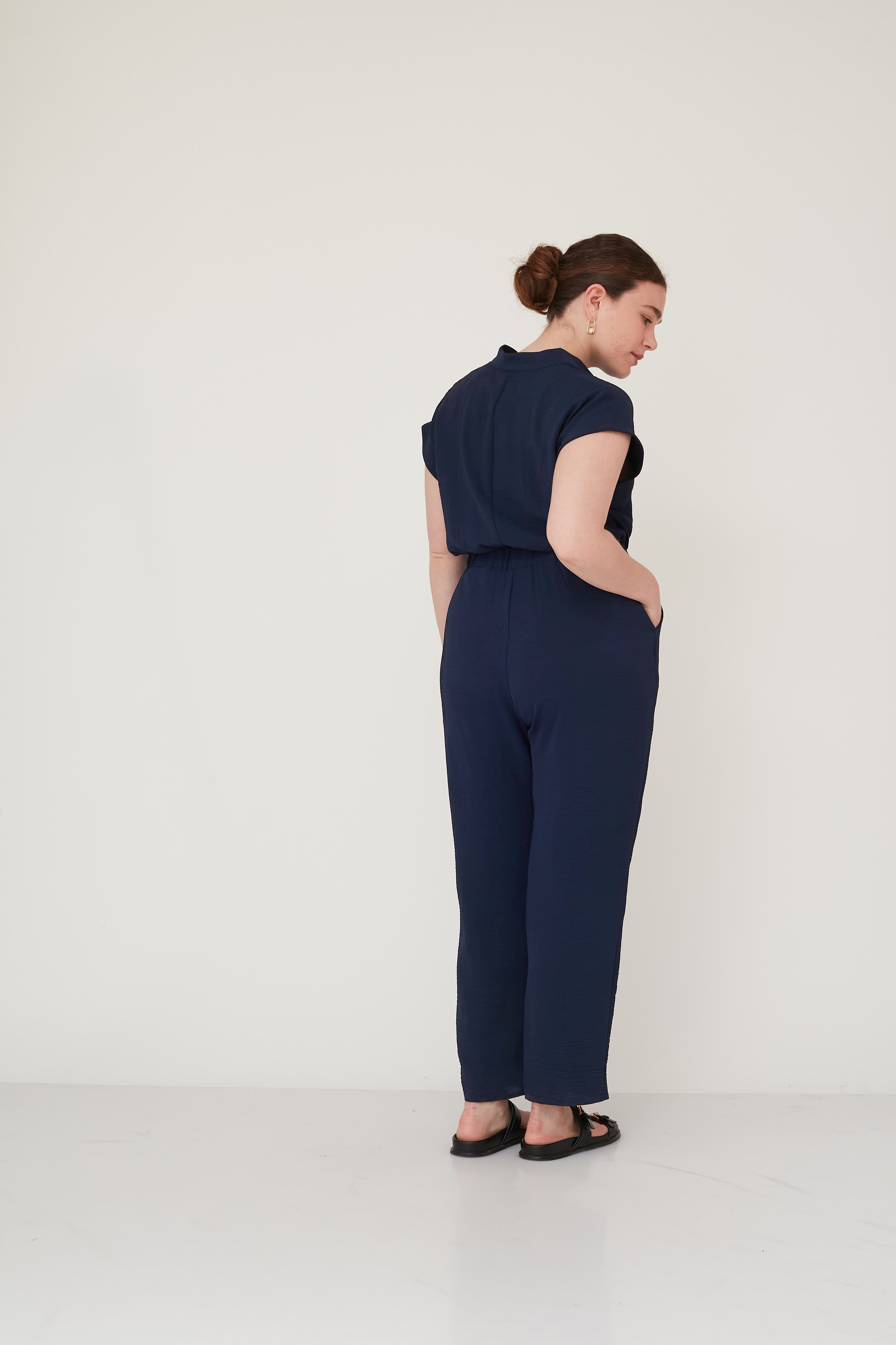 FOR GOOD JUMPSUIT NAVY