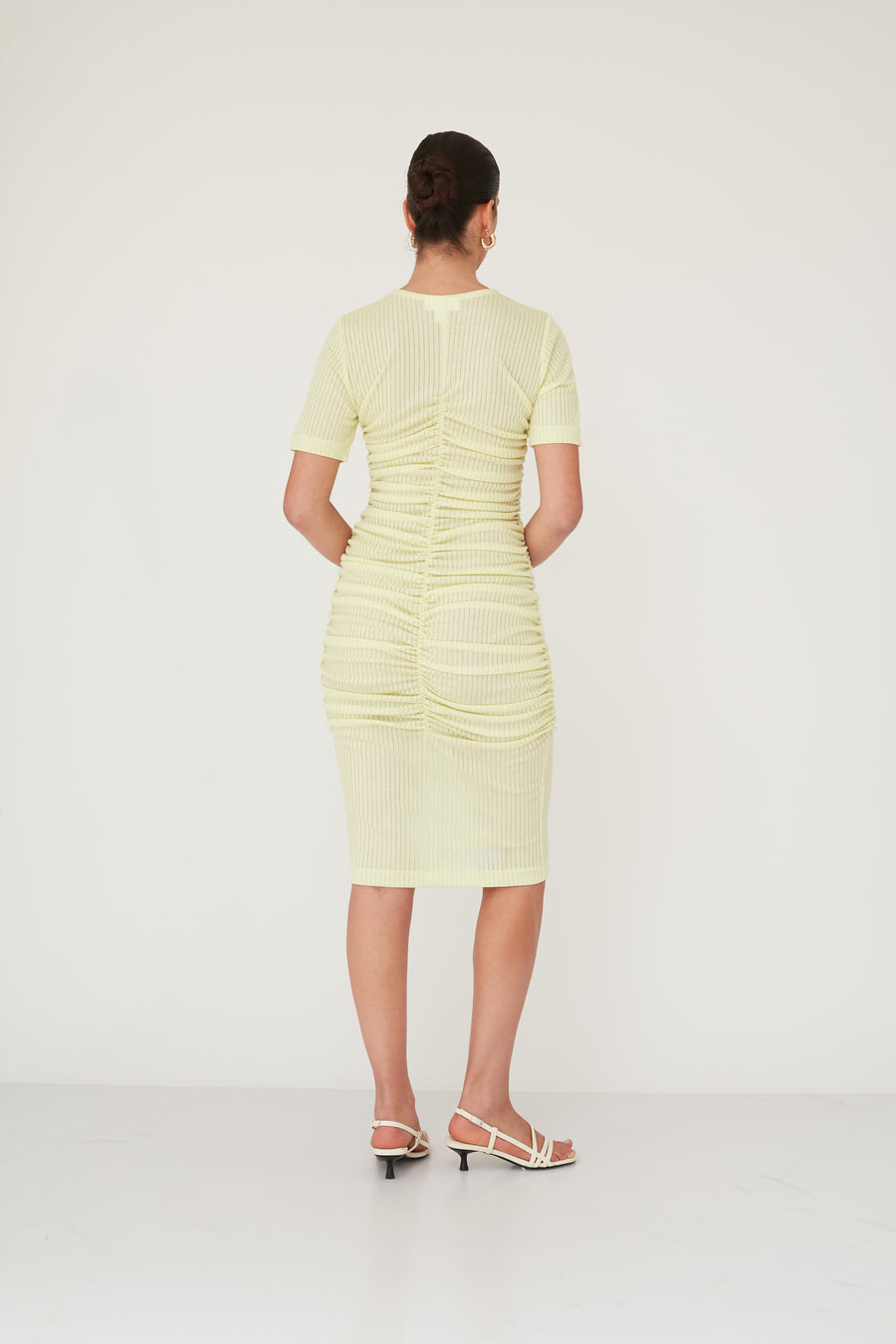 NO SENSE DRESS YELLOW