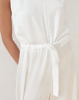 ALTO JUMPSUIT SATIN WHITE