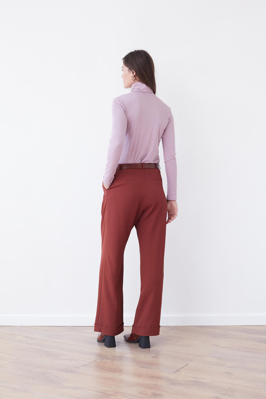 SUNSET TROUSERS BRICK