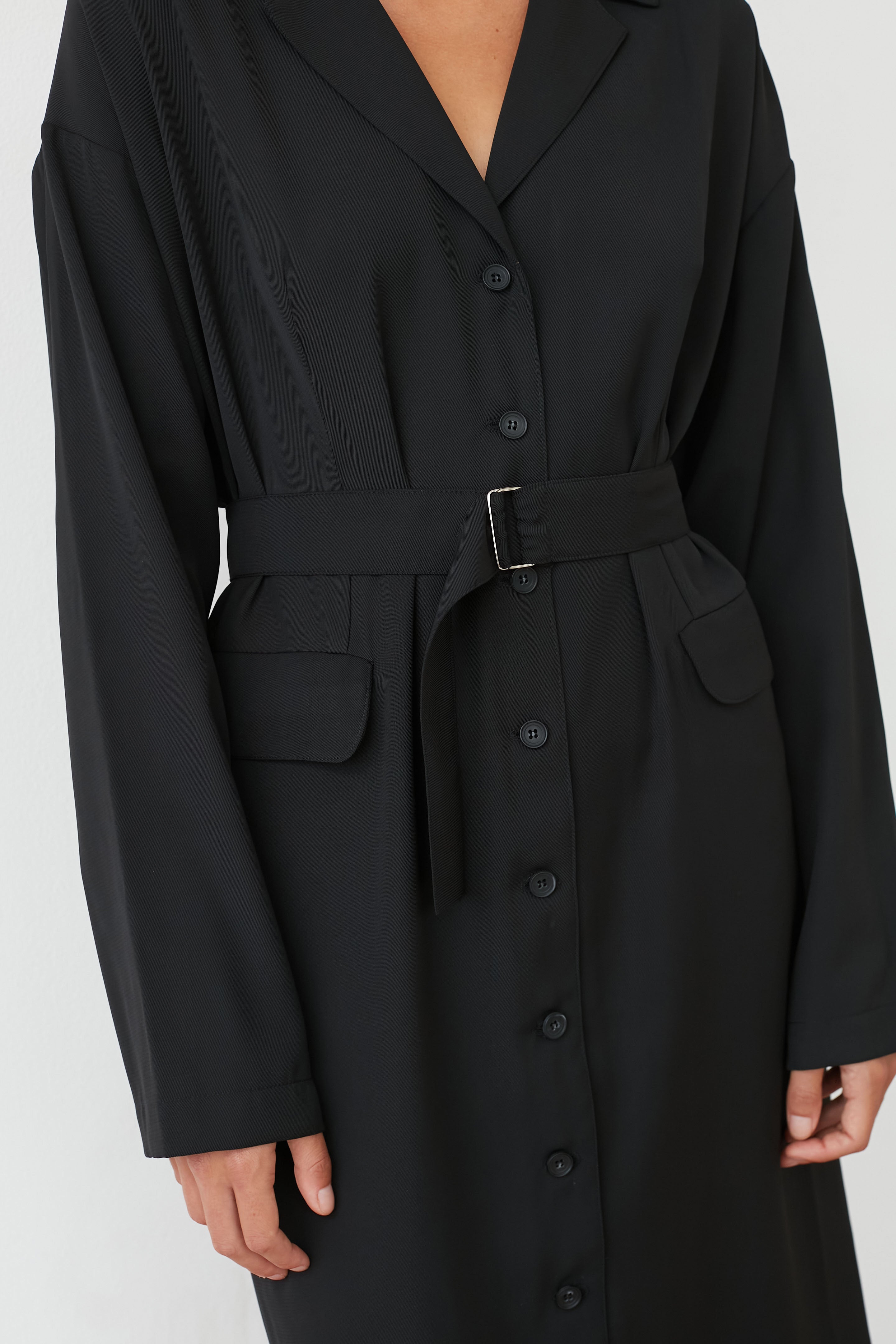 SMEE JACKET DRESS BLACK
