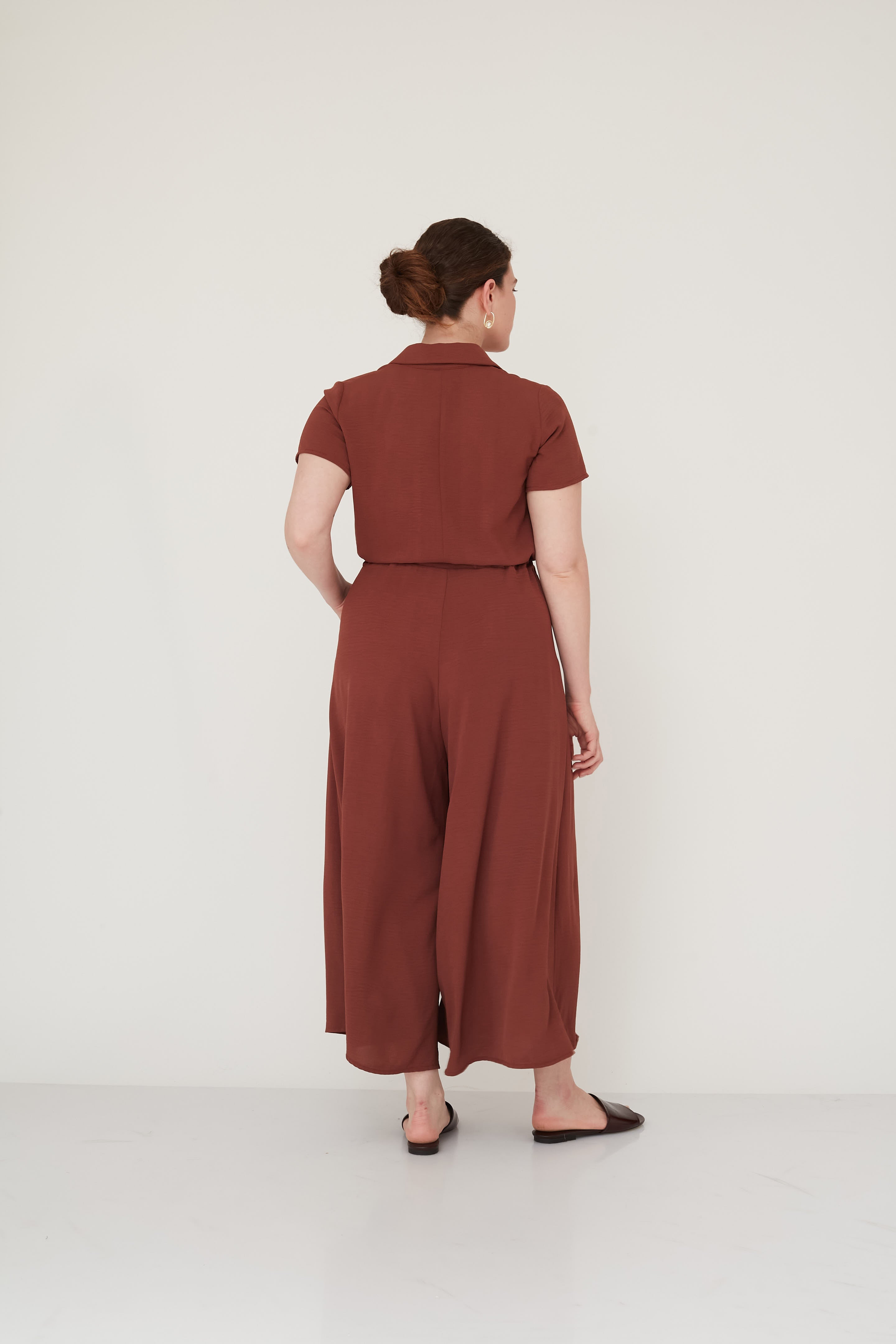 FOREVER JUMPSUIT LIGHT BROWN