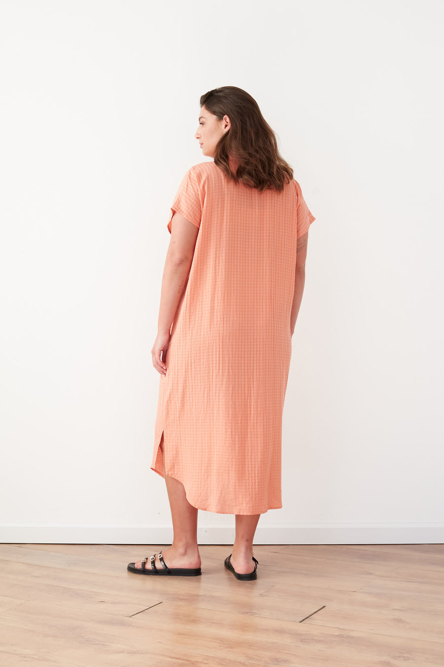 NIA DRESS CORAL