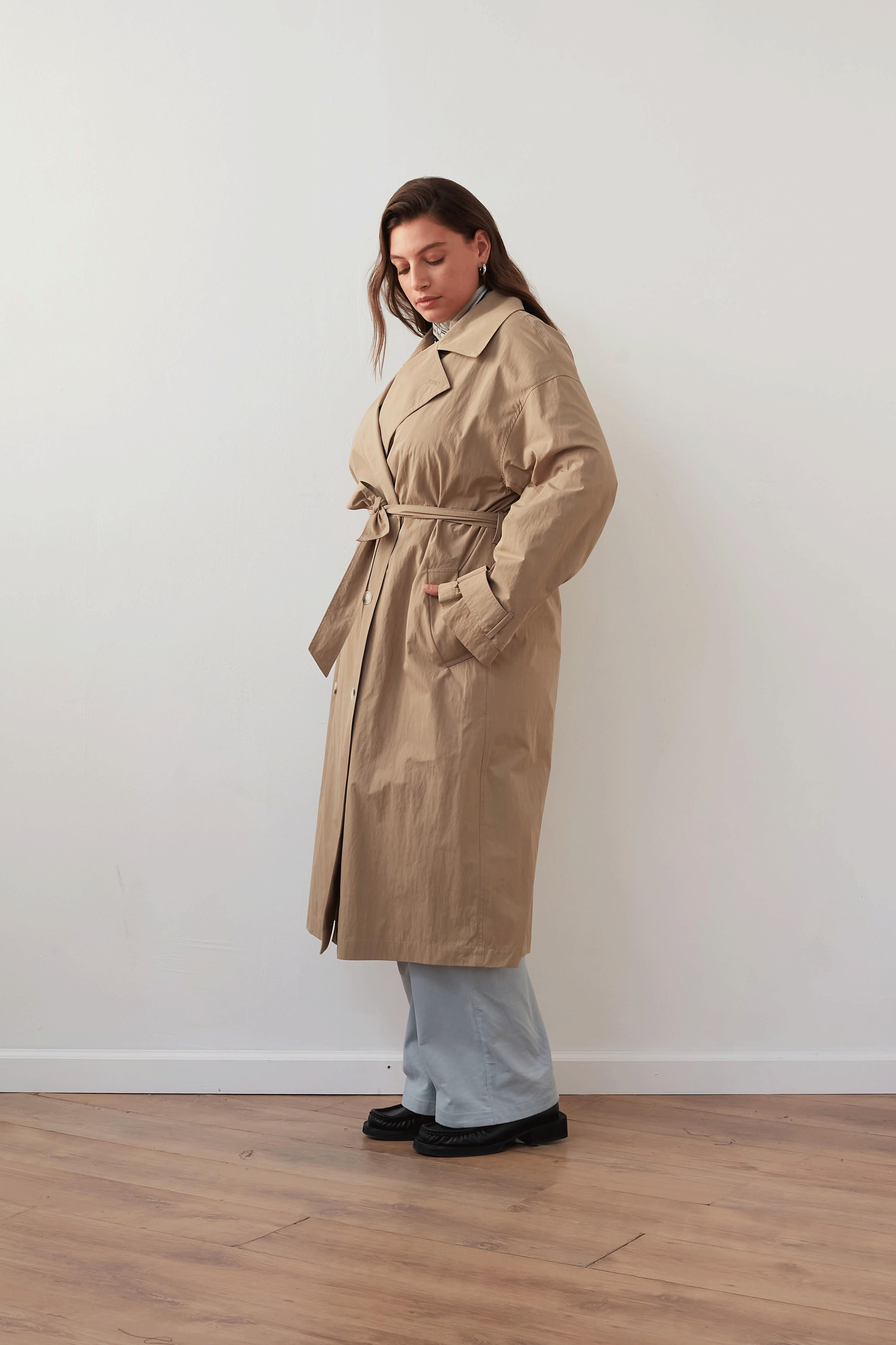 ANY-TIME TRENCH COAT CAMEL
