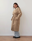 ANY-TIME TRENCH COAT CAMEL