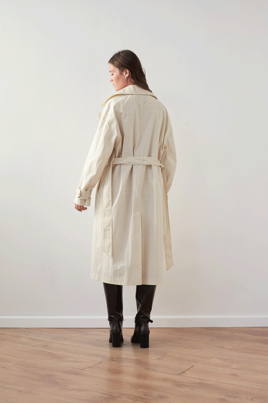 ANY-TIME TRENCH COAT VANILLA