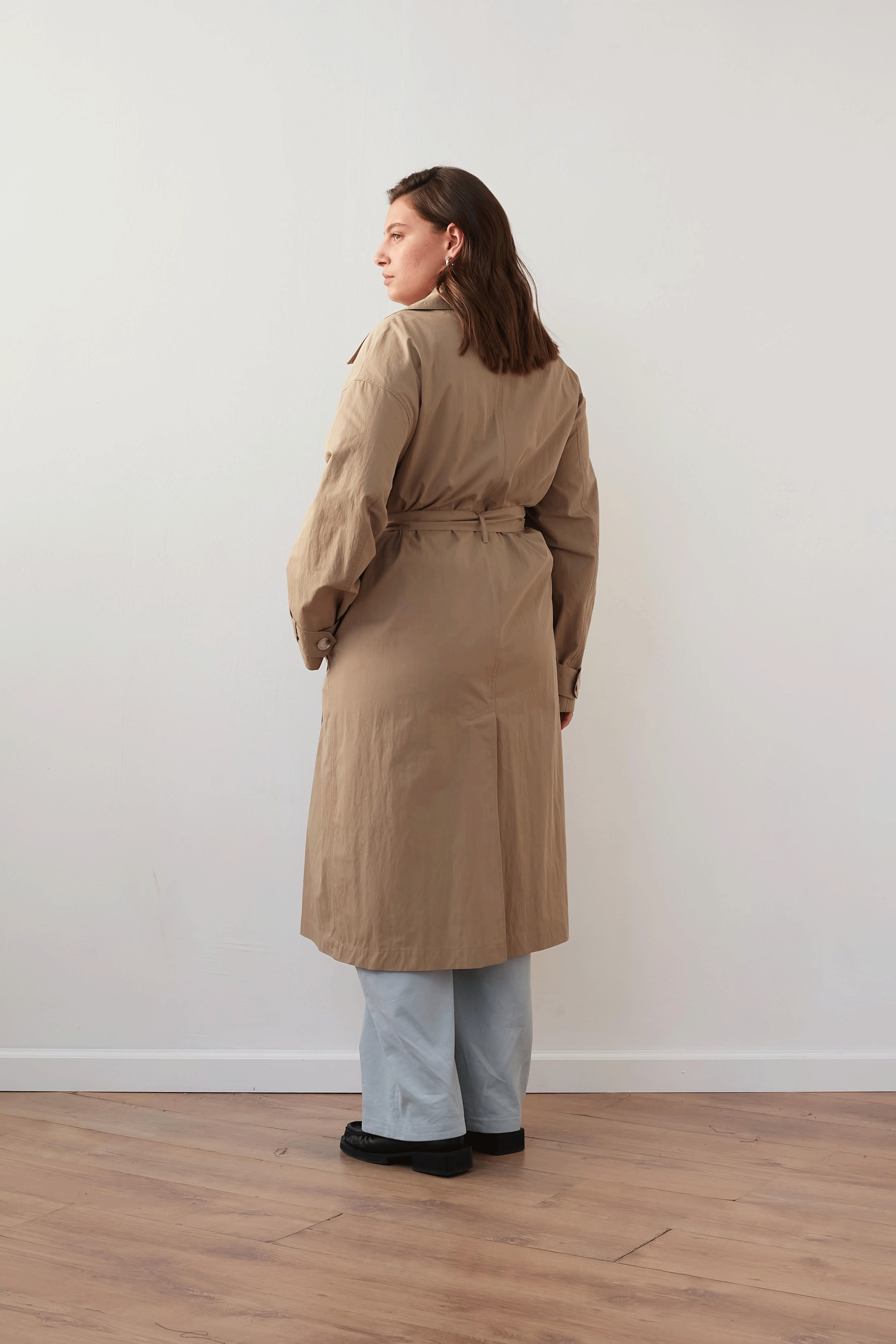 ANY-TIME TRENCH COAT CAMEL