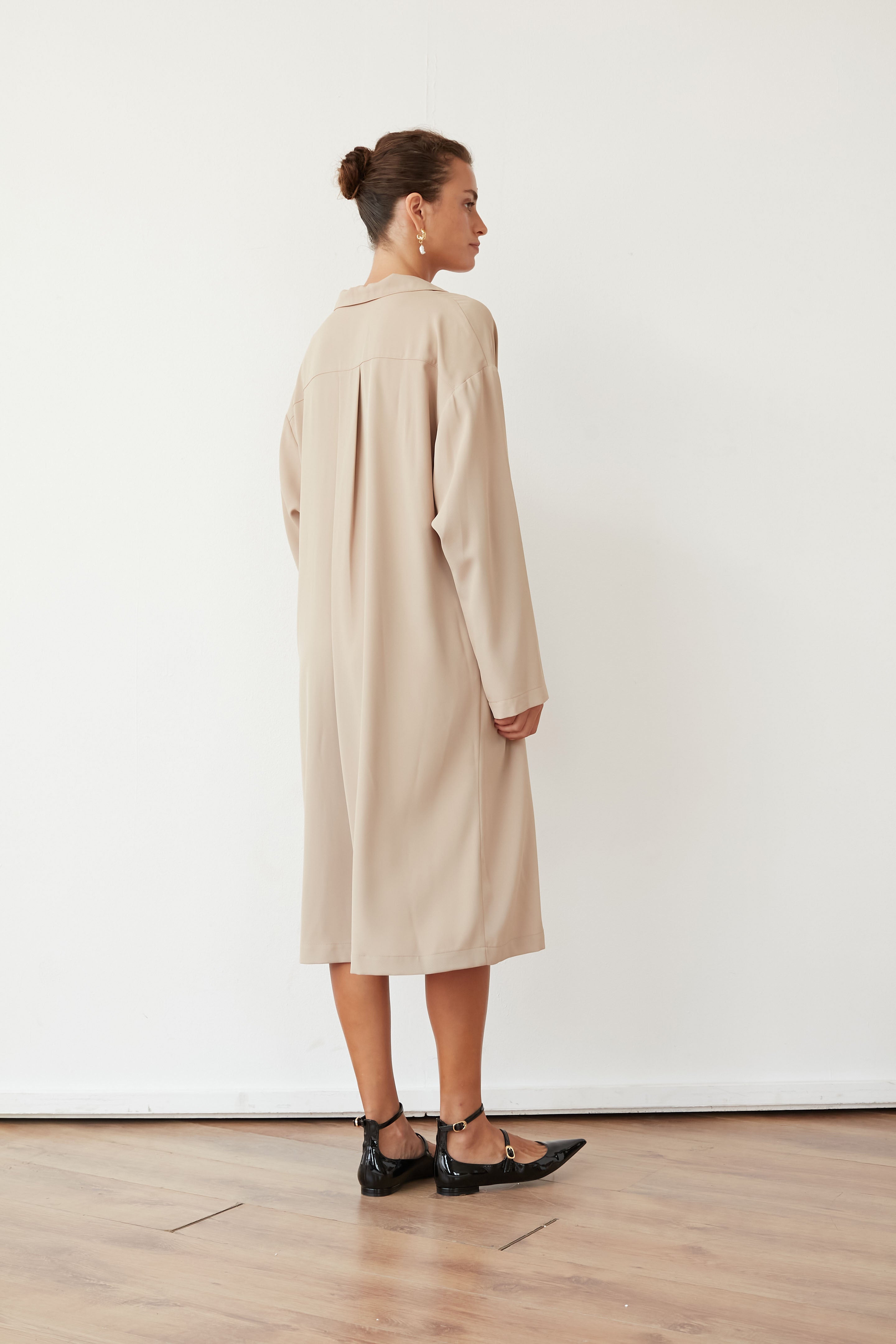 SMEE JACKET DRESS BEIGE