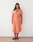 NIA DRESS CORAL