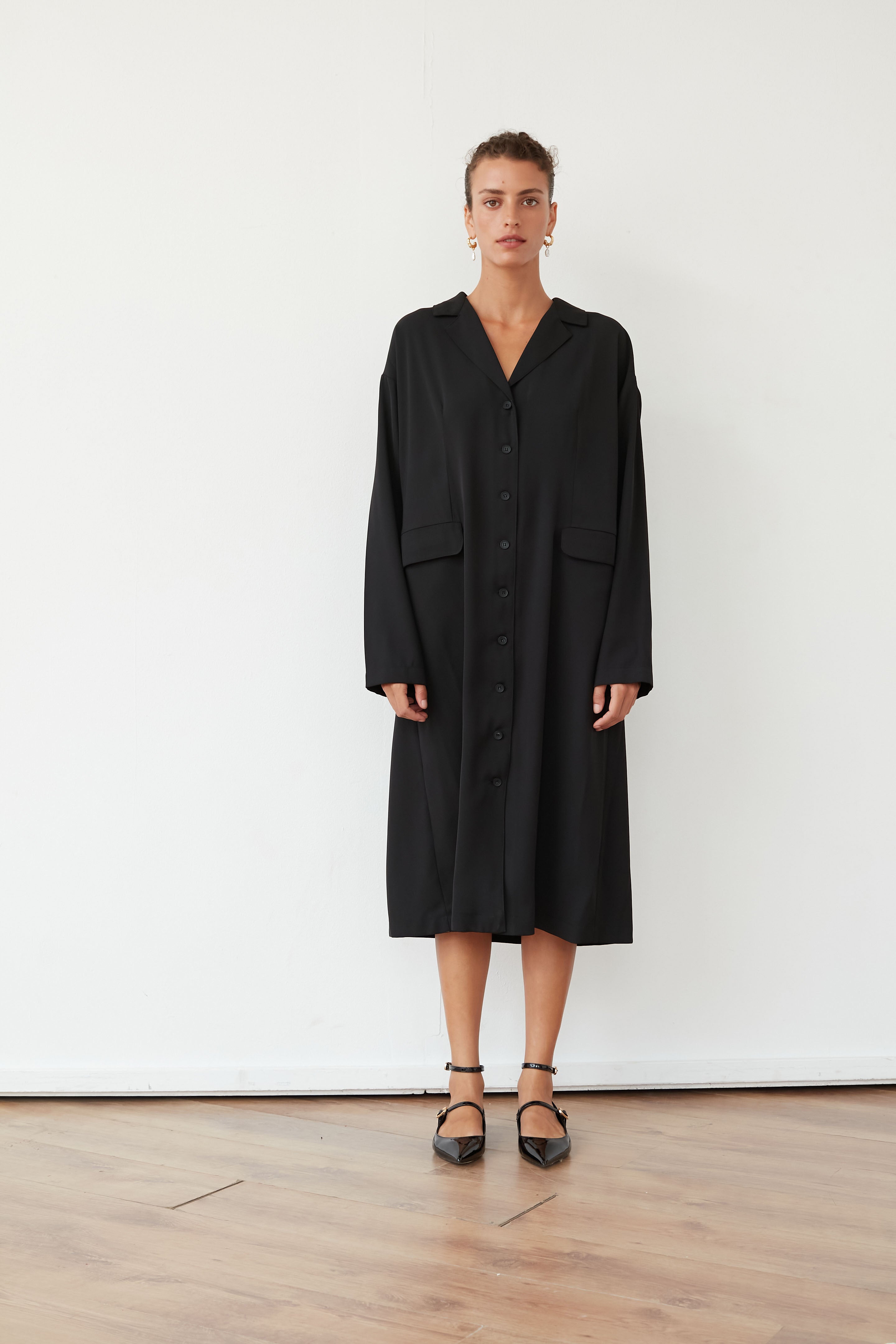 SMEE JACKET DRESS BLACK