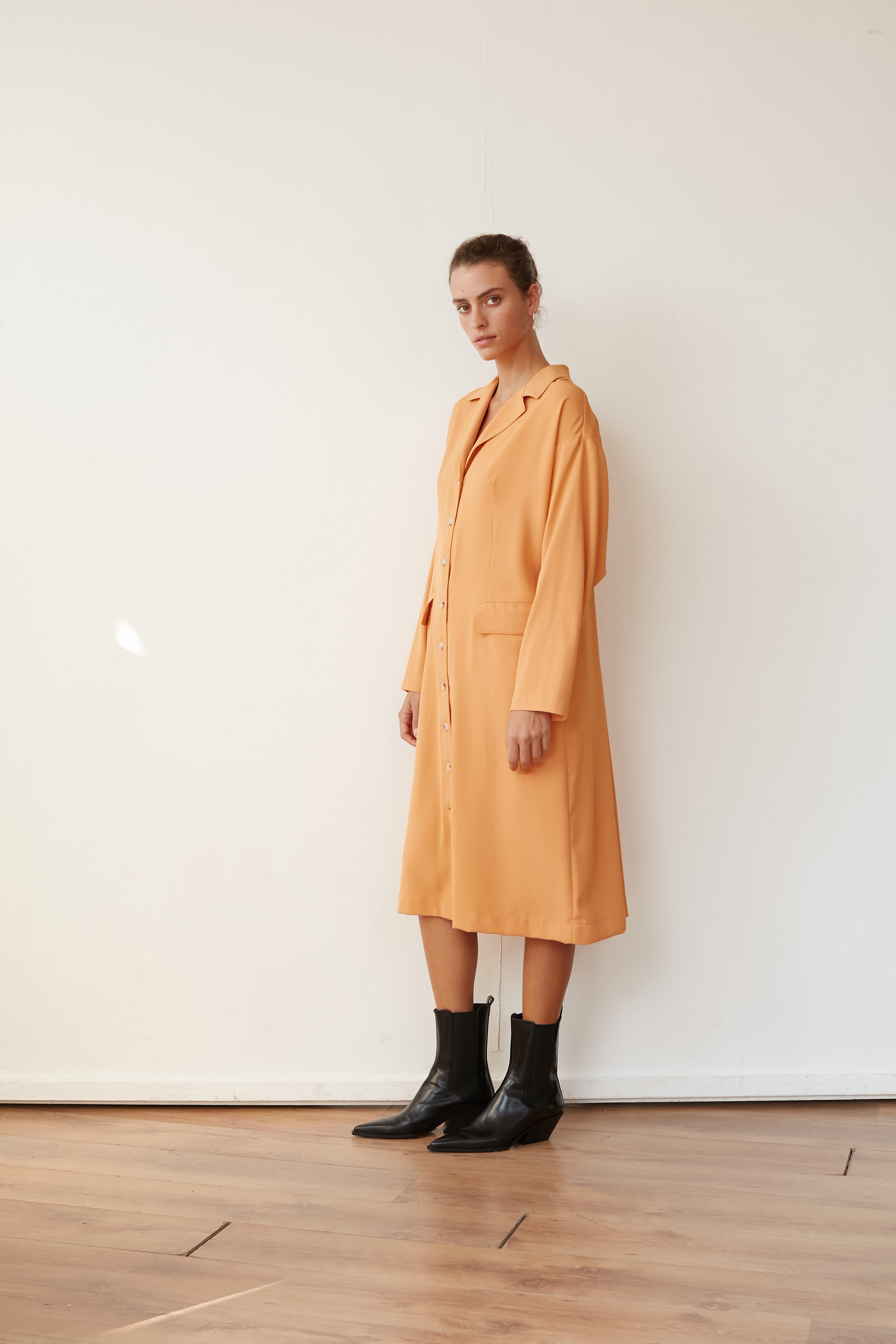 SMEE JACKET DRESS ORANGE