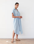 NIA DRESS LIGHT BLUE