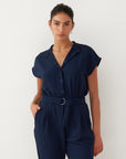 MONET JUMPSUIT NAVY