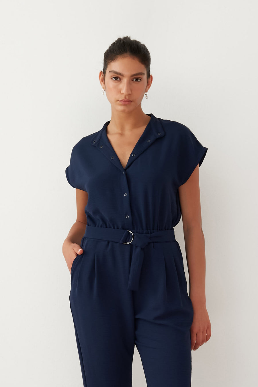 MONET JUMPSUIT NAVY