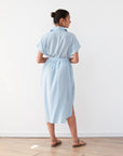 NIA DRESS LIGHT BLUE