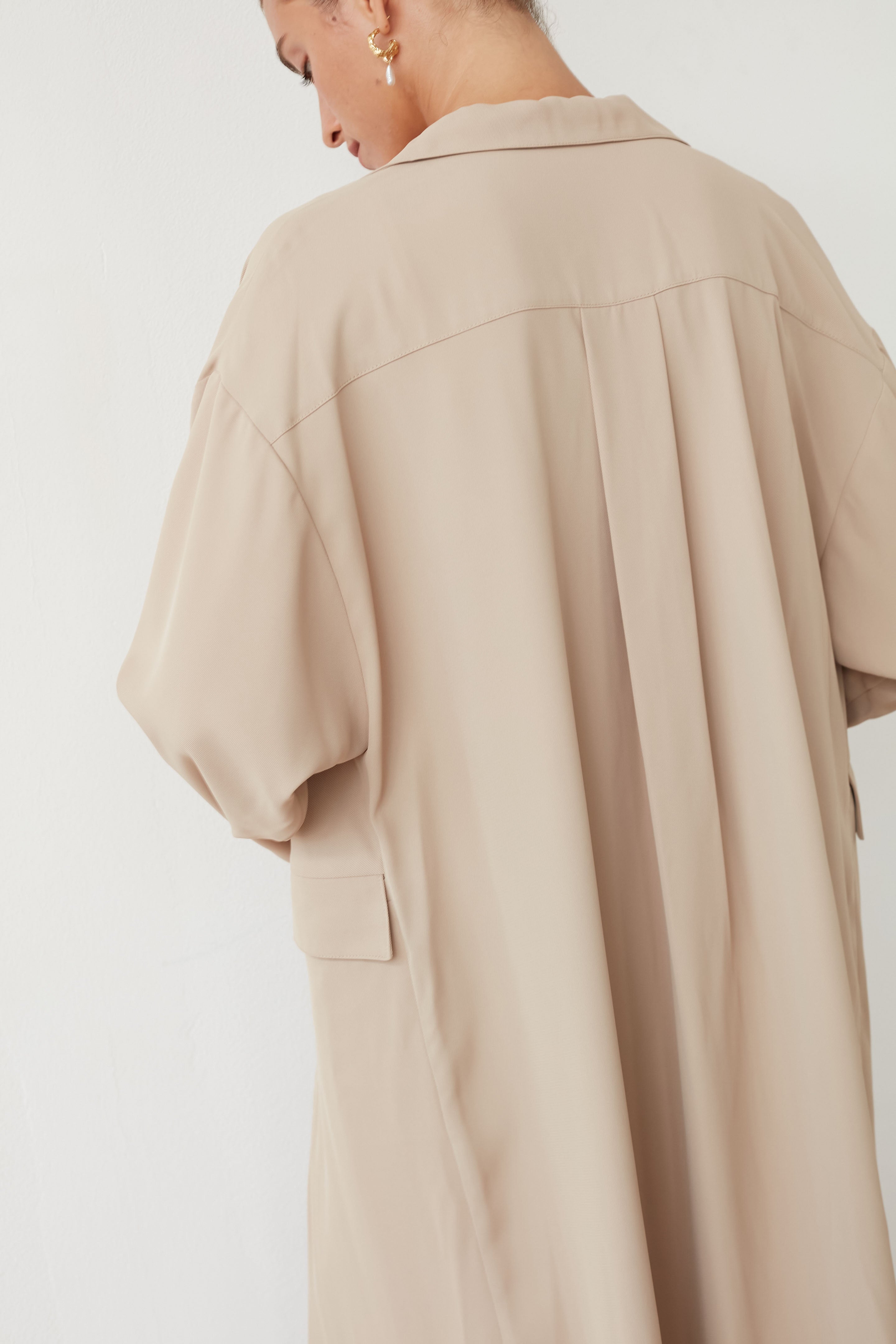 SMEE JACKET DRESS BEIGE