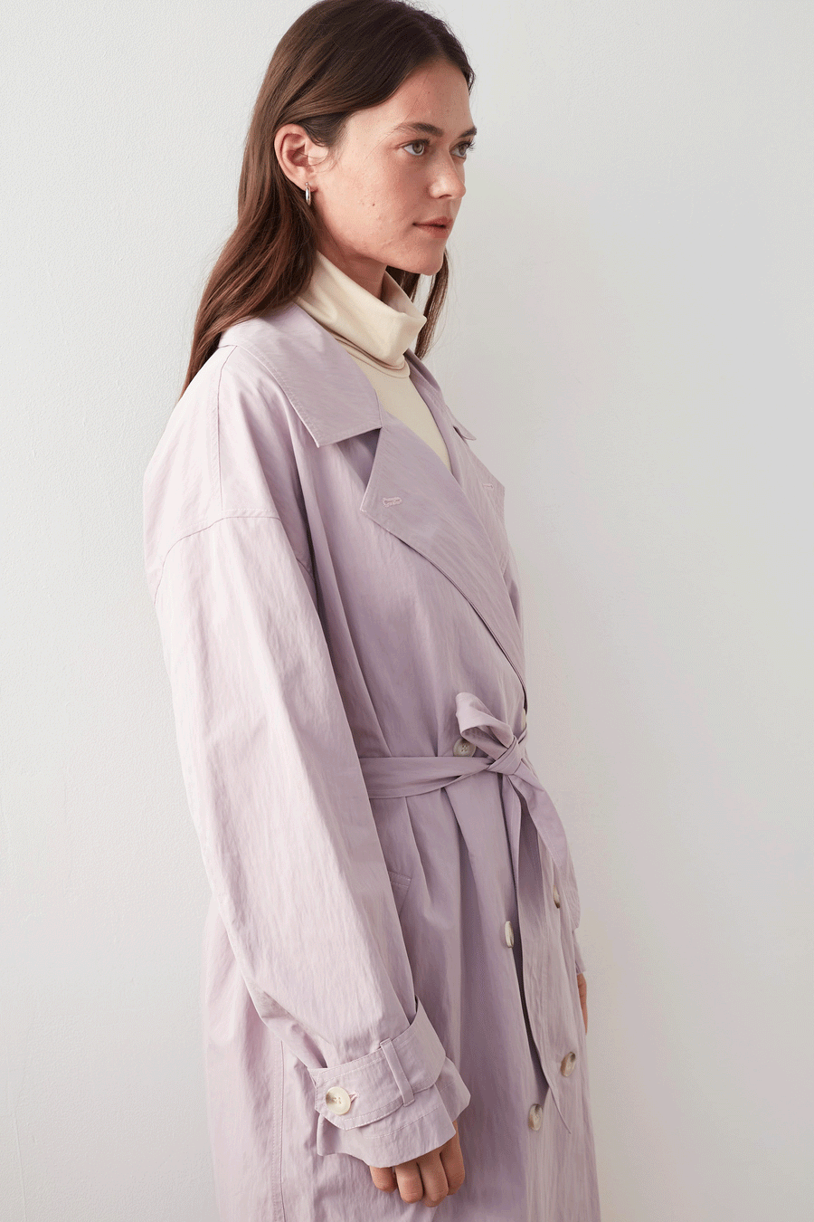 ANY-TIME TRENCH COAT PURPLE