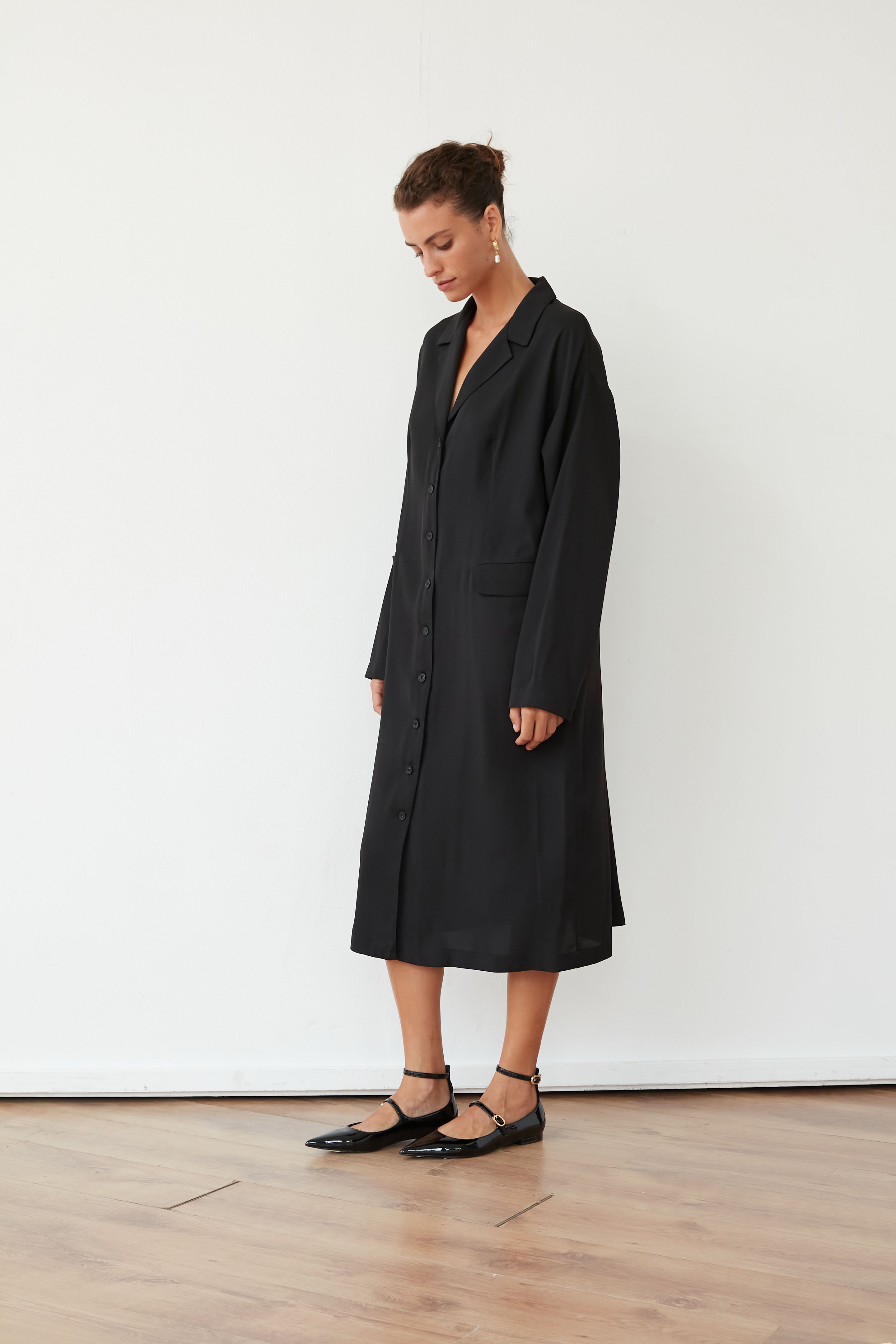 SMEE JACKET DRESS BLACK