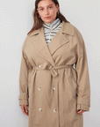 ANY-TIME TRENCH COAT CAMEL