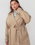 ANY-TIME TRENCH COAT CAMEL