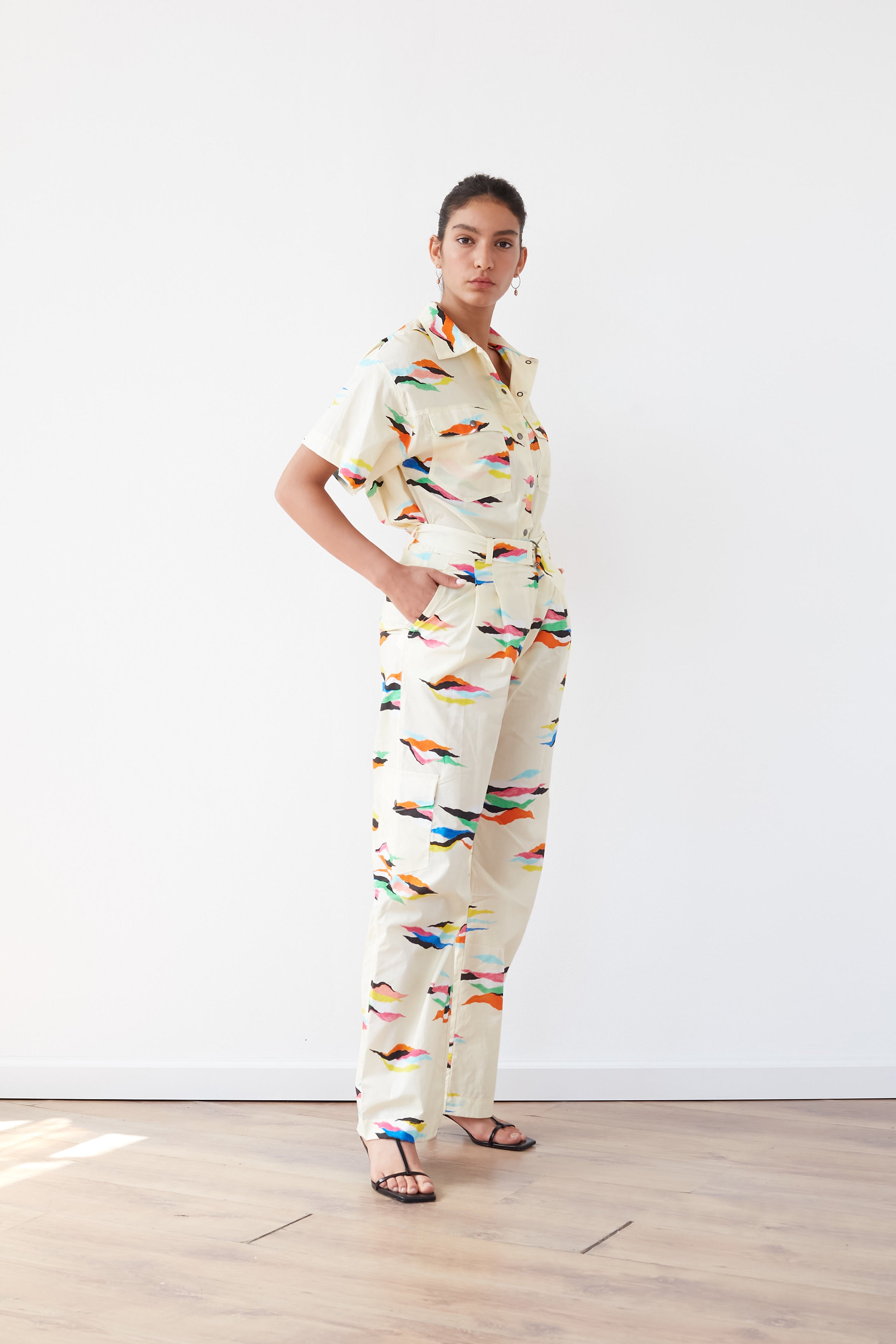 FEATHERS SHIRT VANILLA