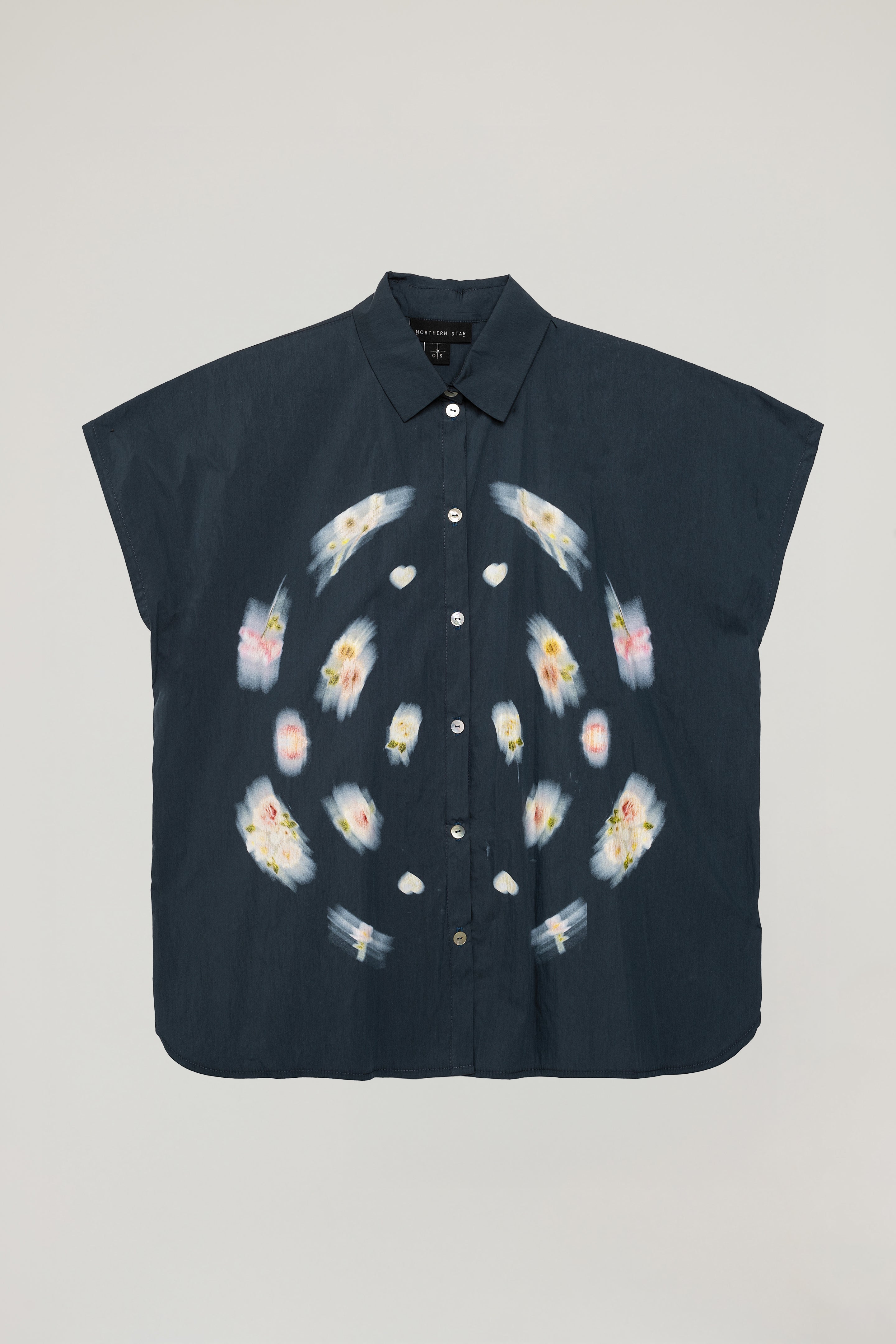 CIRCLE PRINTED TOP BOTTLE GREEN