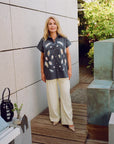 CIRCLE PRINTED TOP BOTTLE GREEN
