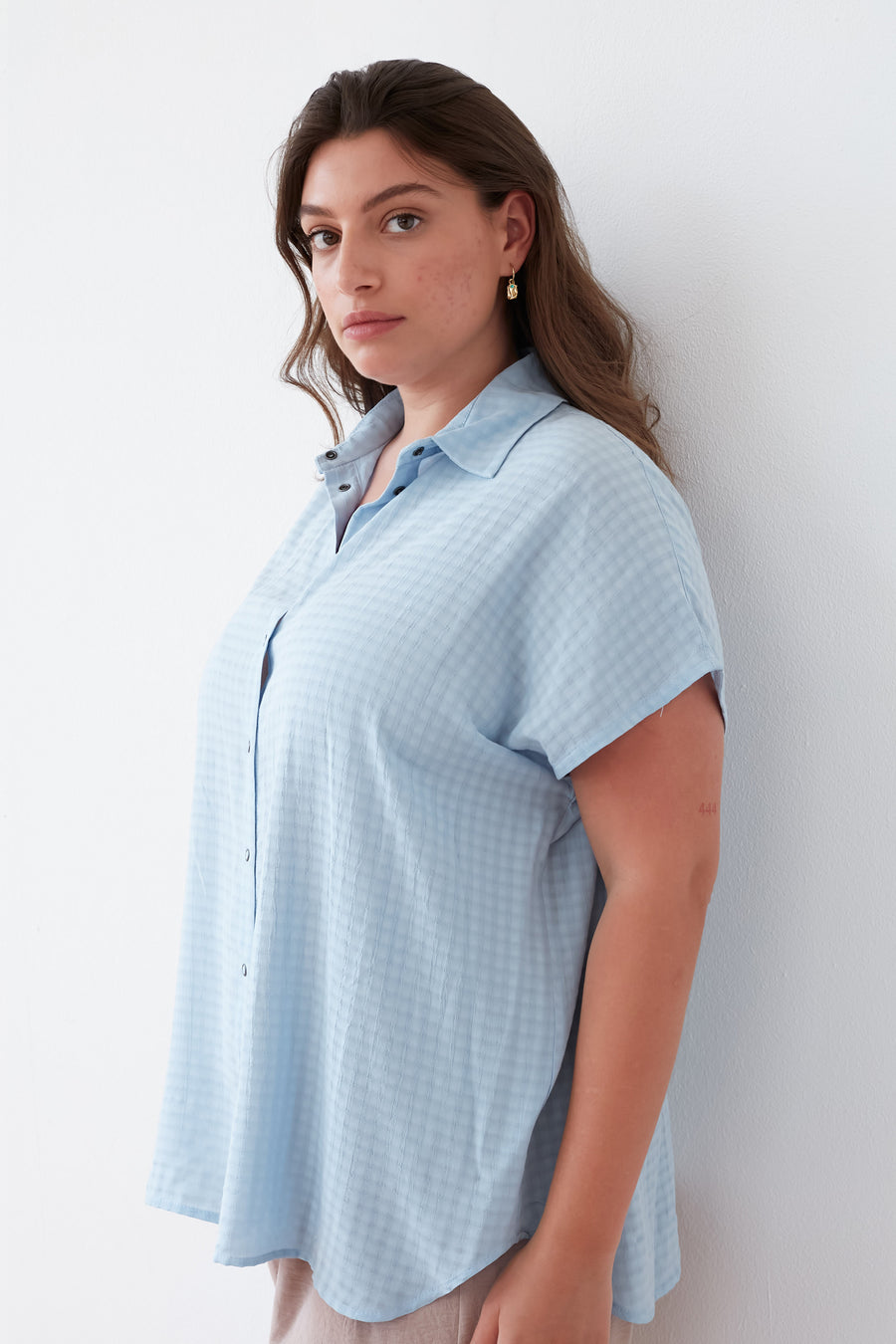 NIA TOP LIGHT BLUE