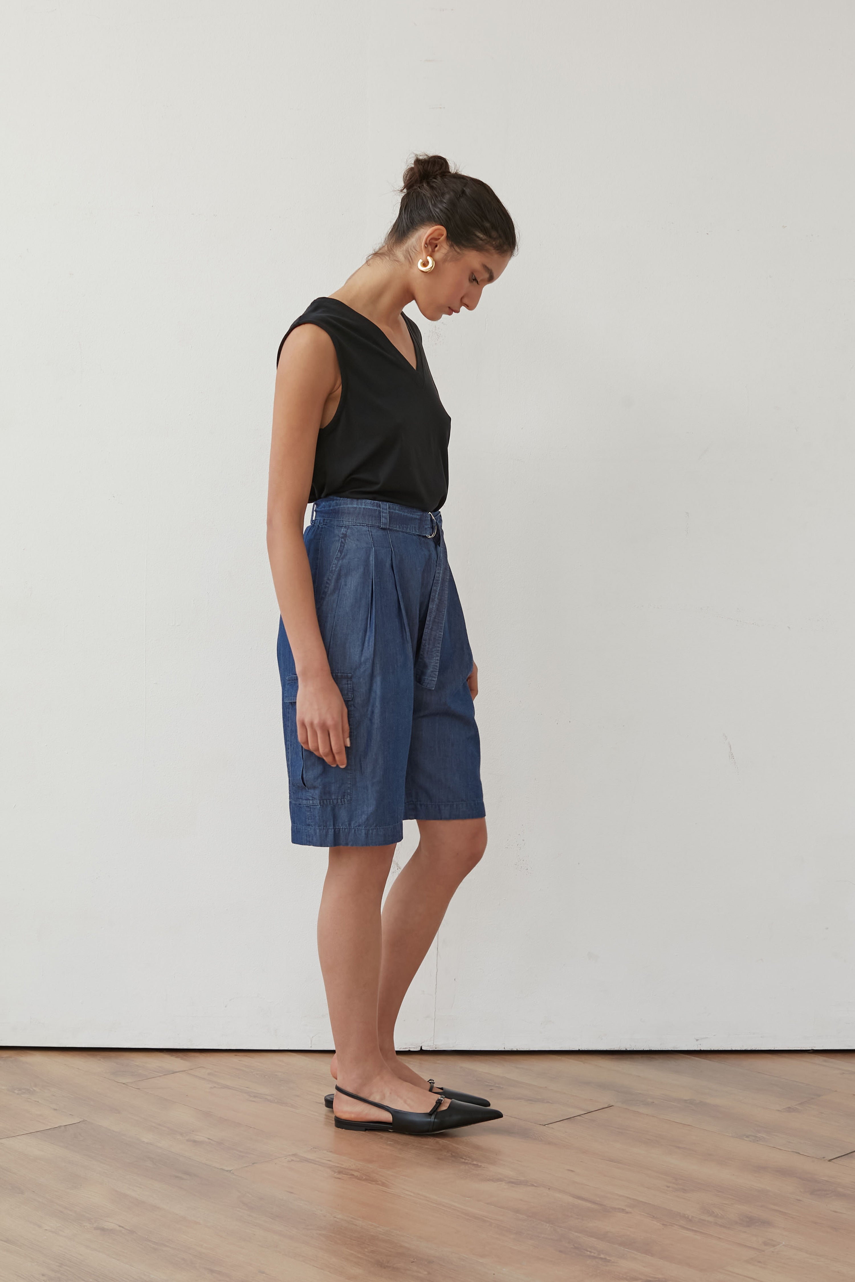 PARK BERMUDA BLUE DENIM