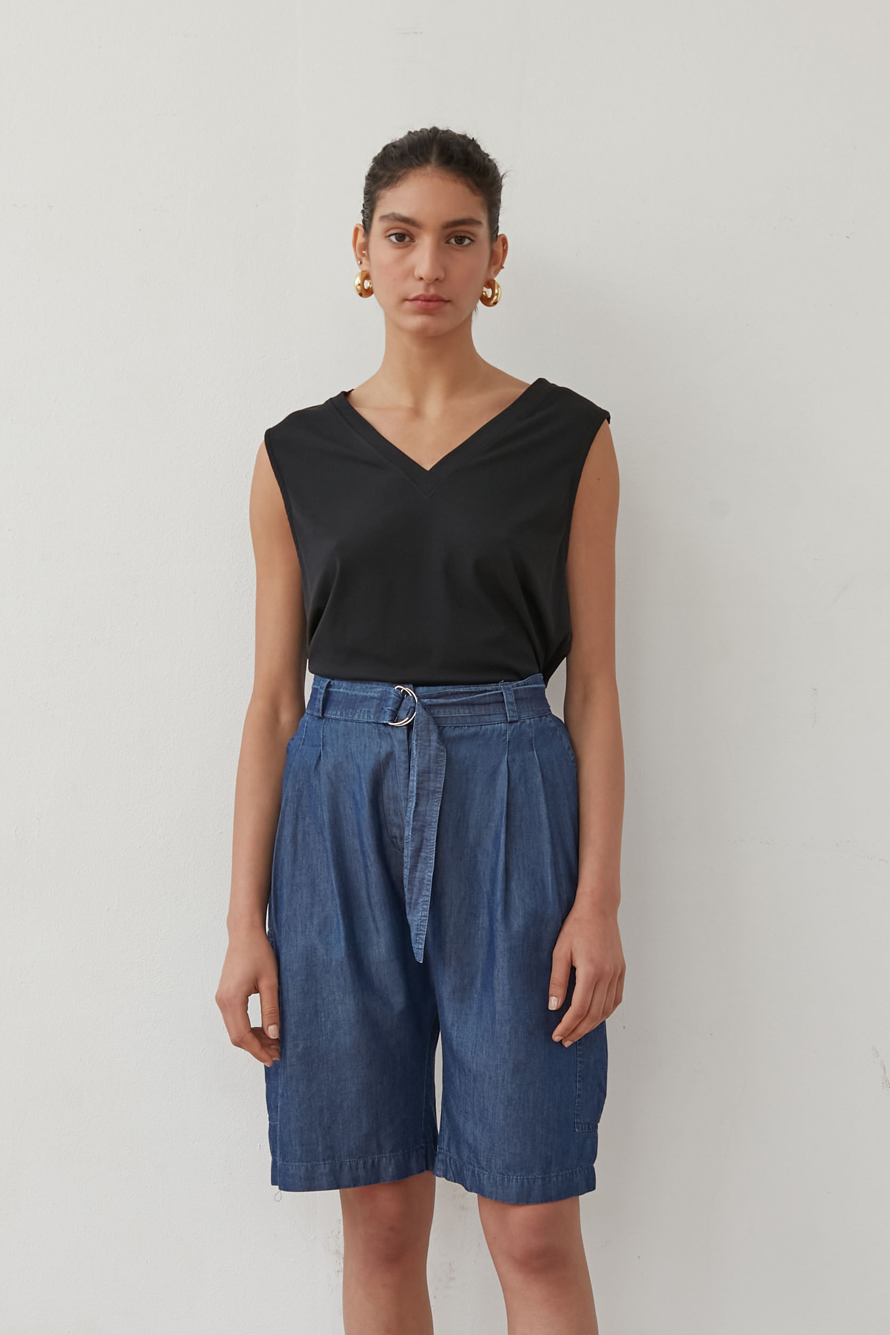 PARK BERMUDA BLUE DENIM