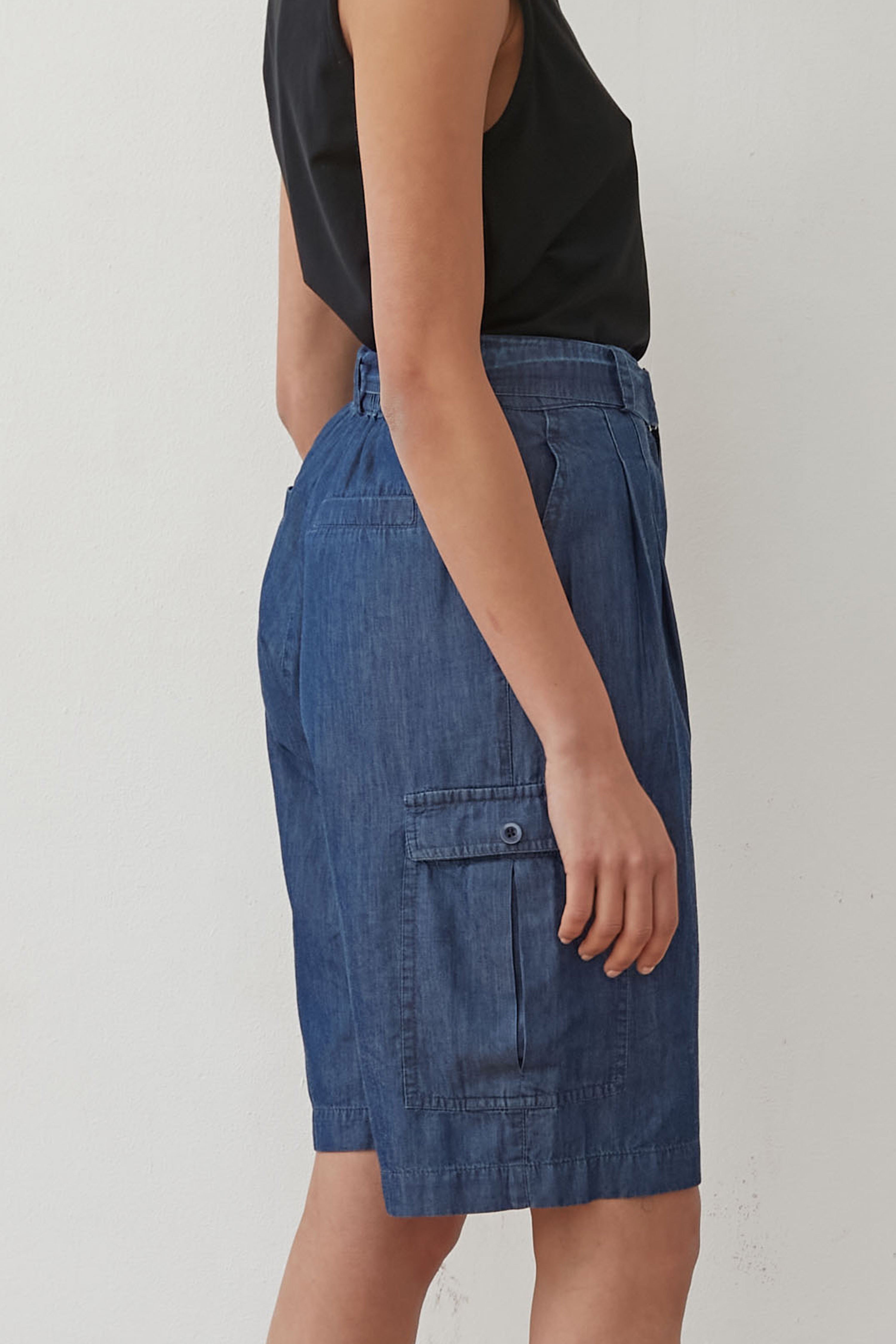 PARK BERMUDA BLUE DENIM