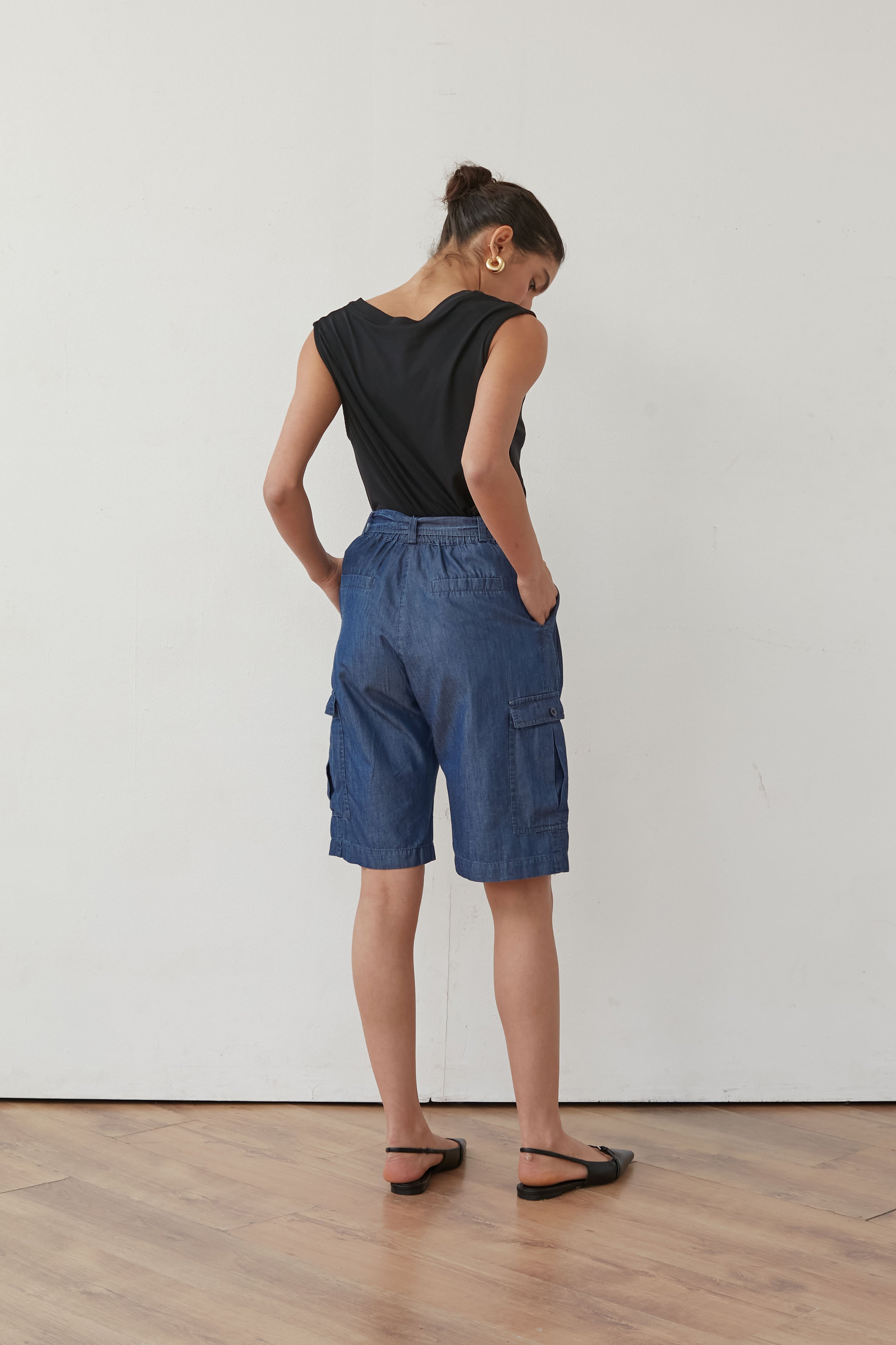 PARK BERMUDA BLUE DENIM