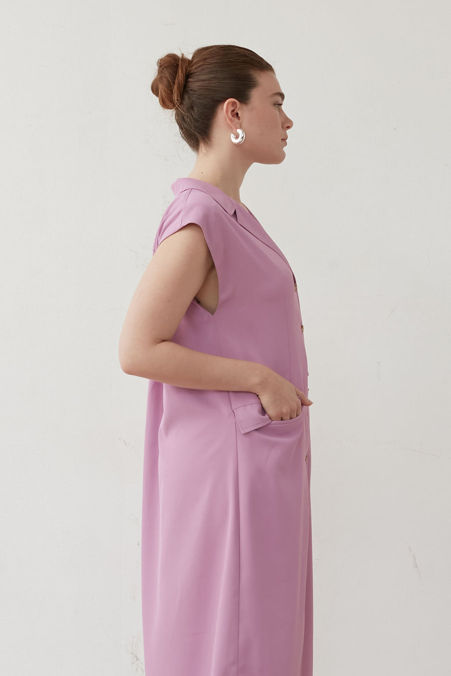 SNOBIT JACKET DRESS PINK