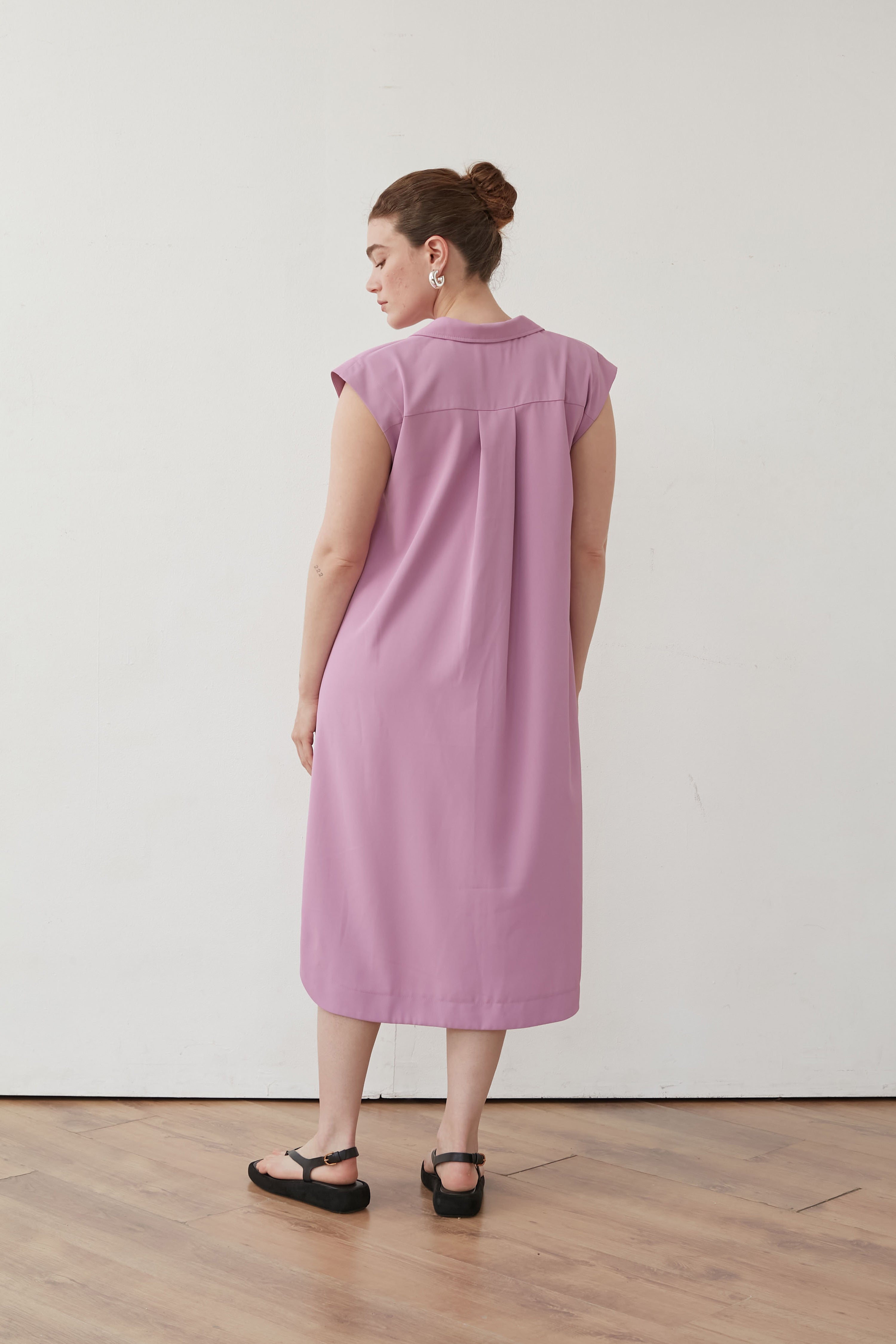 SNOBIT JACKET DRESS PINK